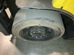 Chassis with Left Front Tire