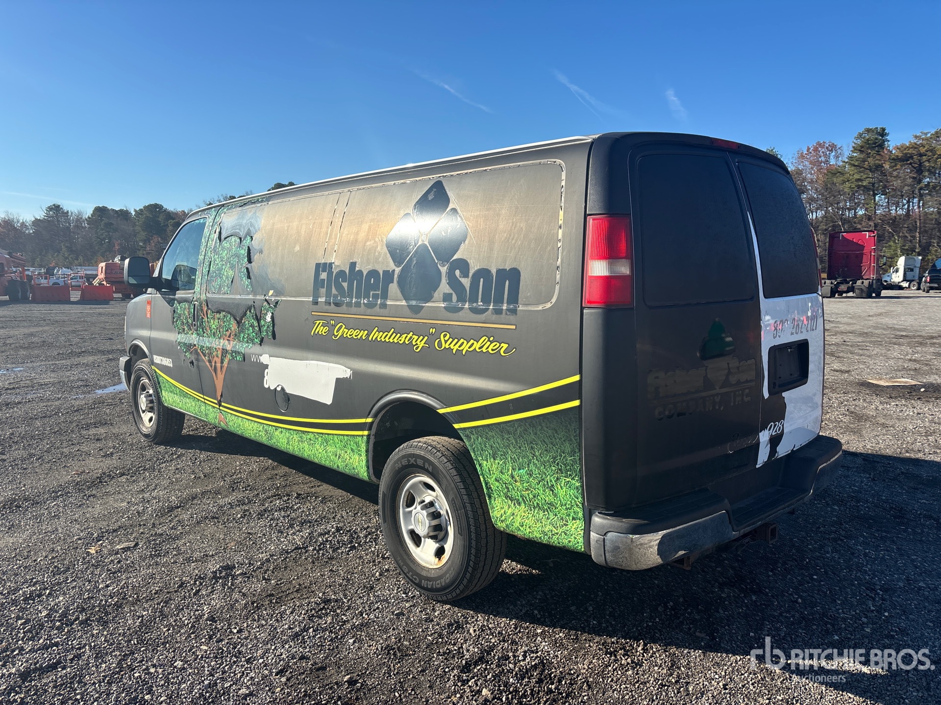 General Appearance with Picture, Left Rear Corner