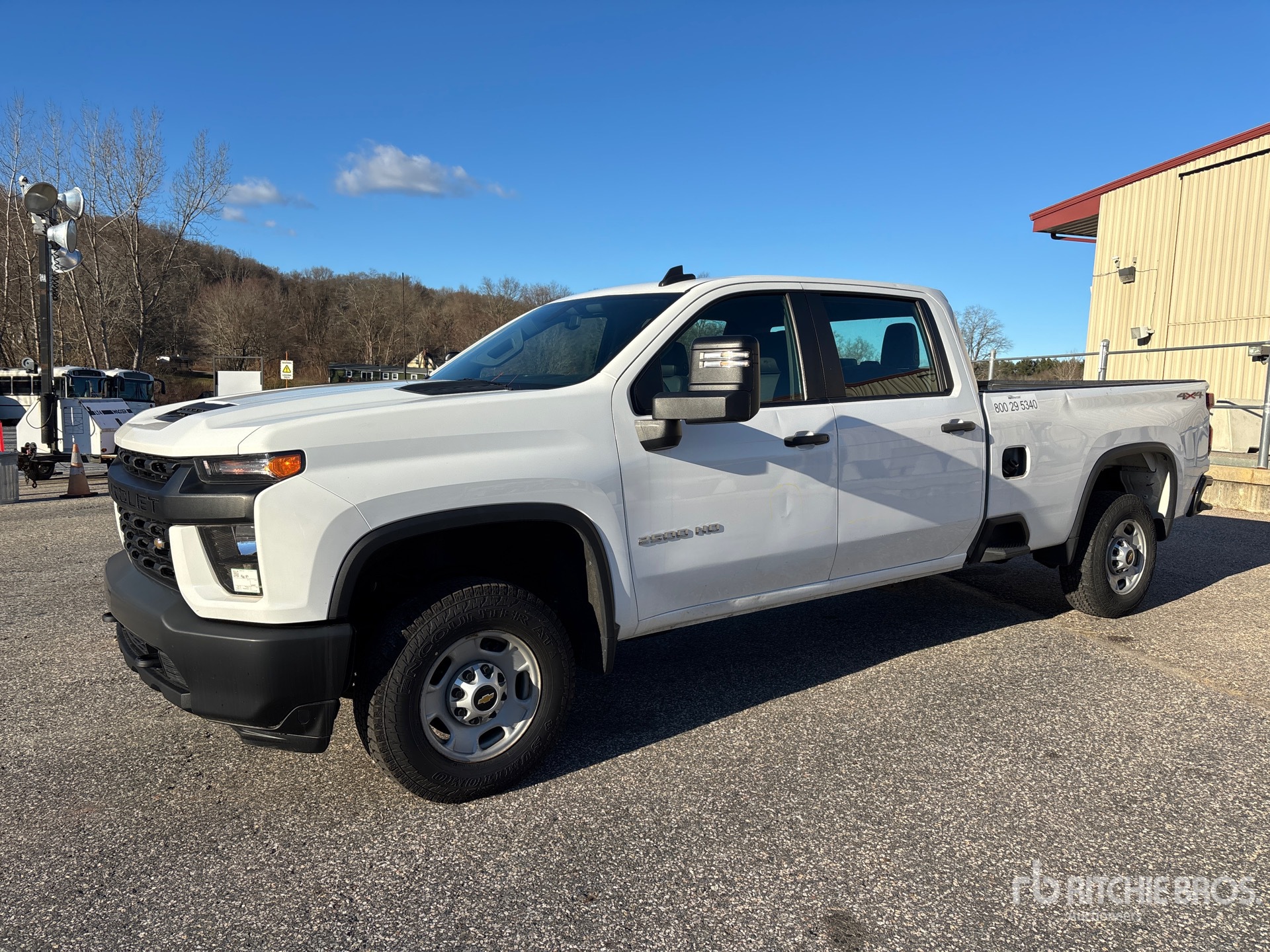 General Appearance with Picture, Left Front Corner