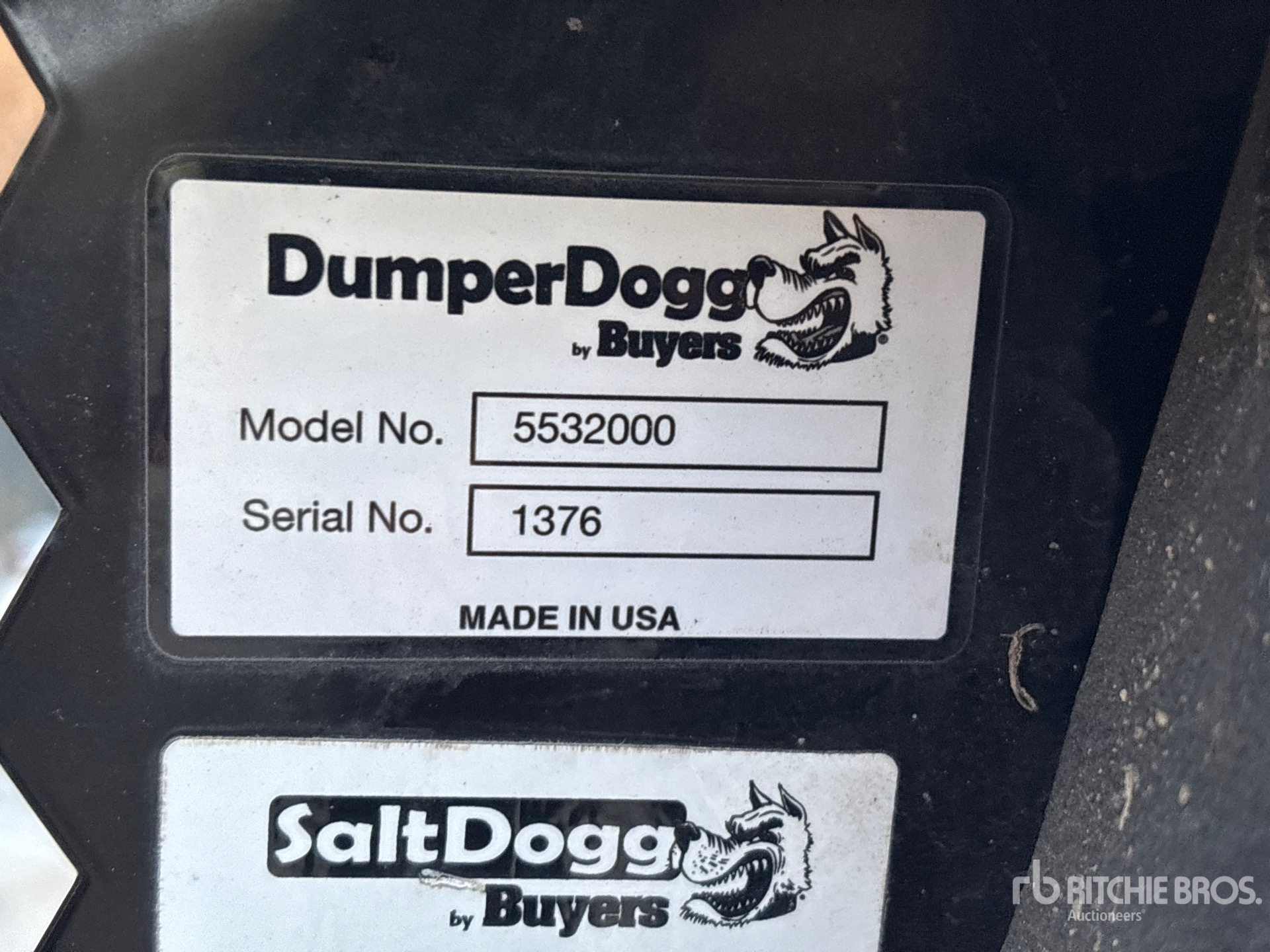 General Appearance with N.º de serie/VIN