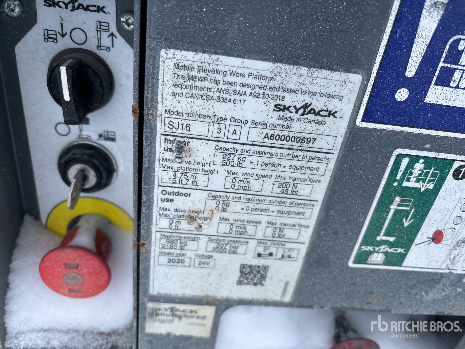 General Appearance with Numero seriale/numero d’identificazione del veicolo (VIN)