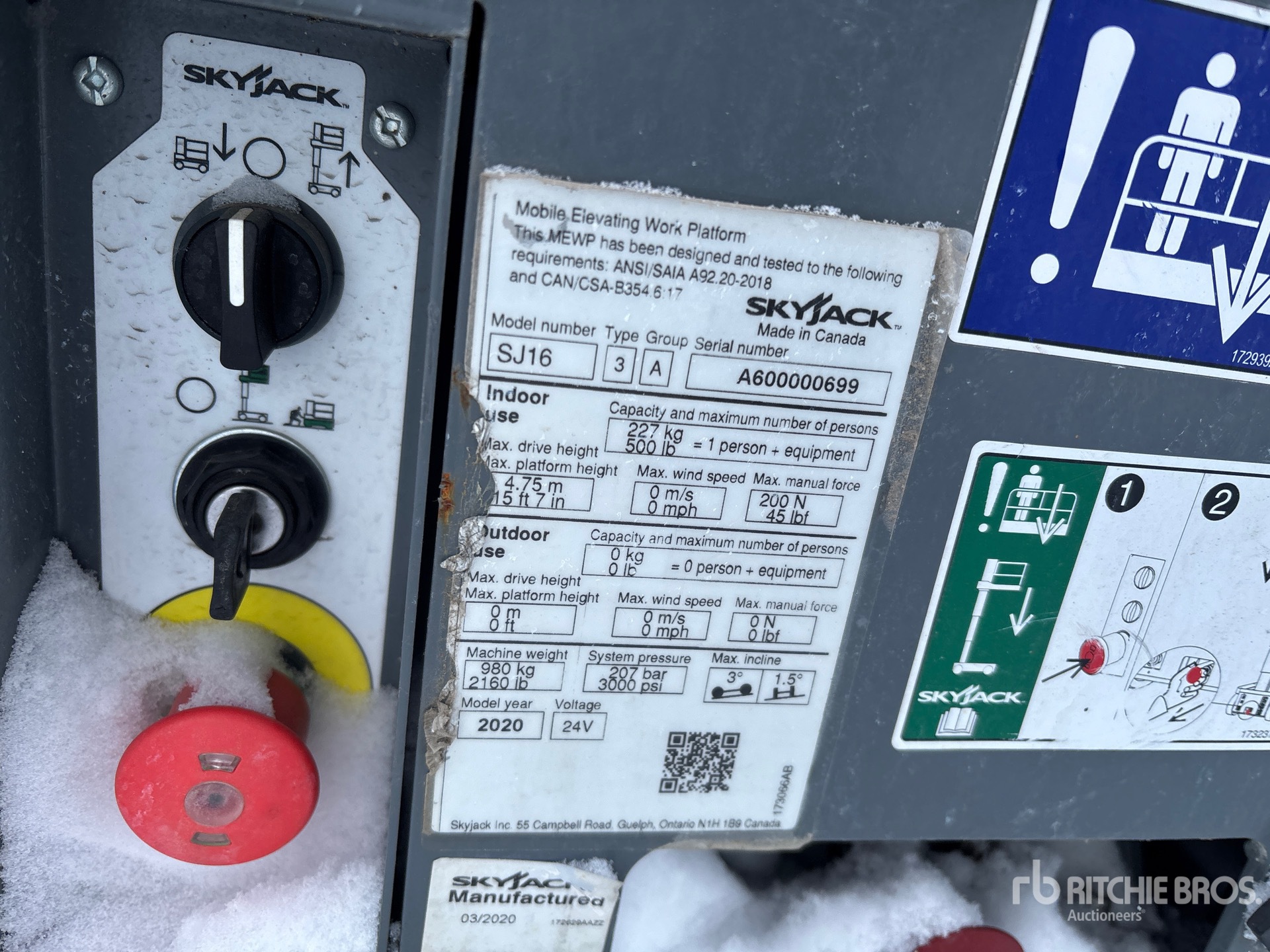 General Appearance with Numero seriale/numero d’identificazione del veicolo (VIN)