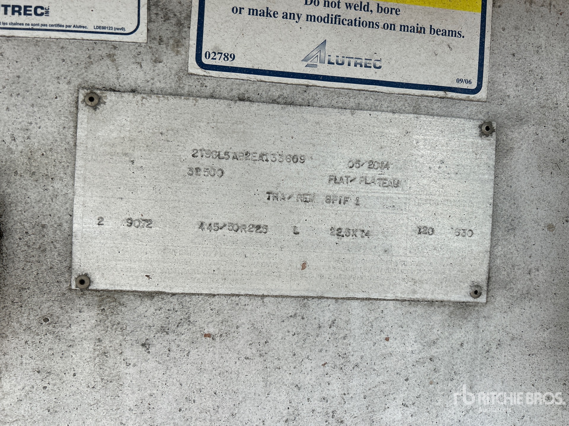 General Appearance with Seriennummer / FIN