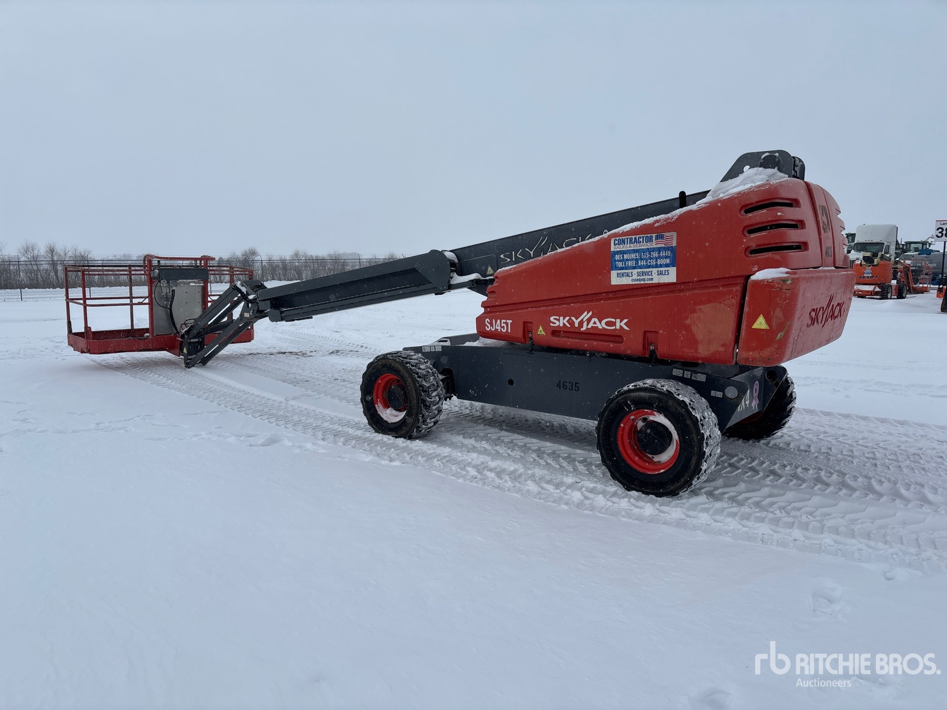 General Appearance with Picture, Left Rear Corner