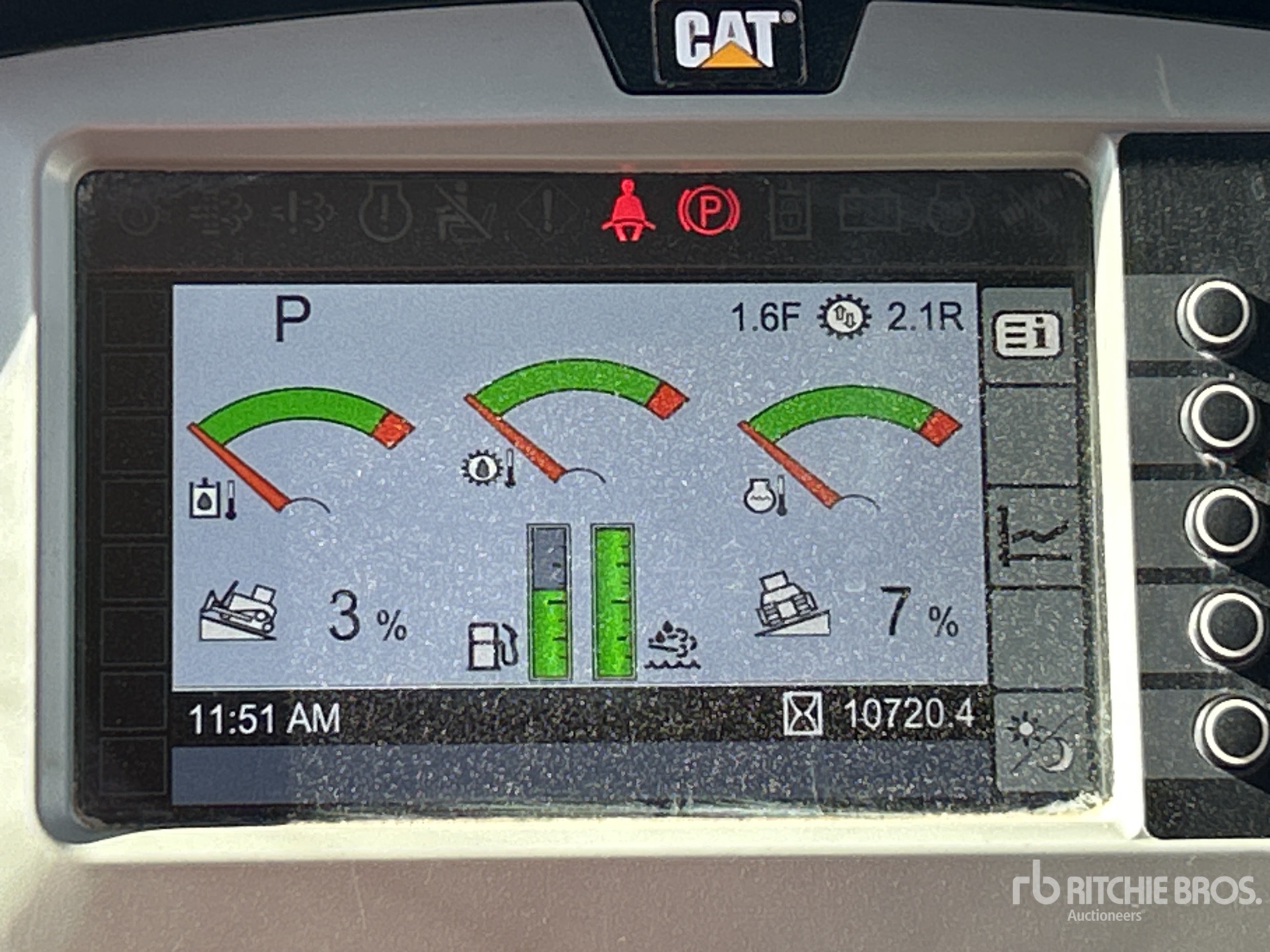 General Appearance with Hour Meter / Odometer