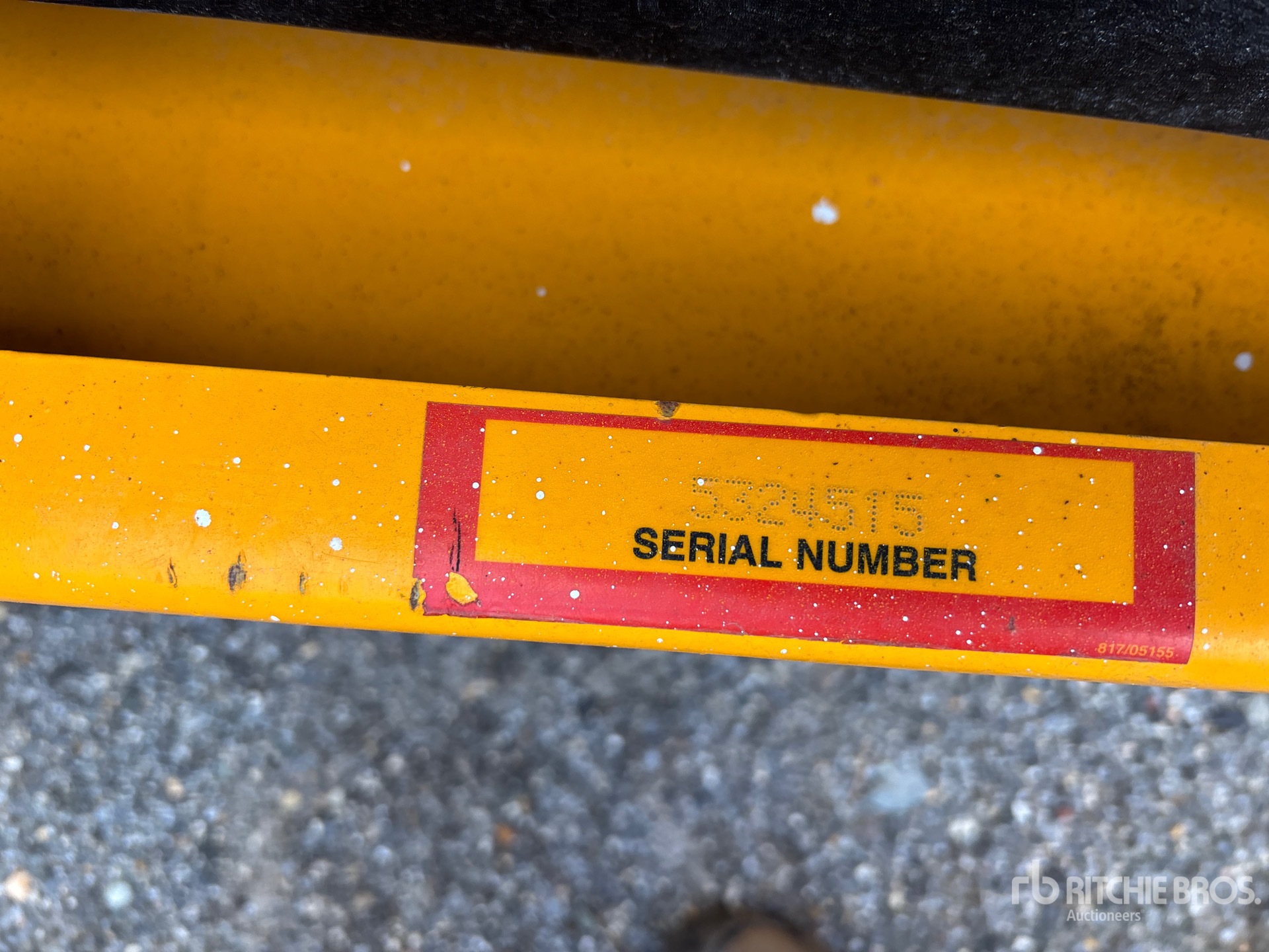 General Appearance with N.º de serie/VIN