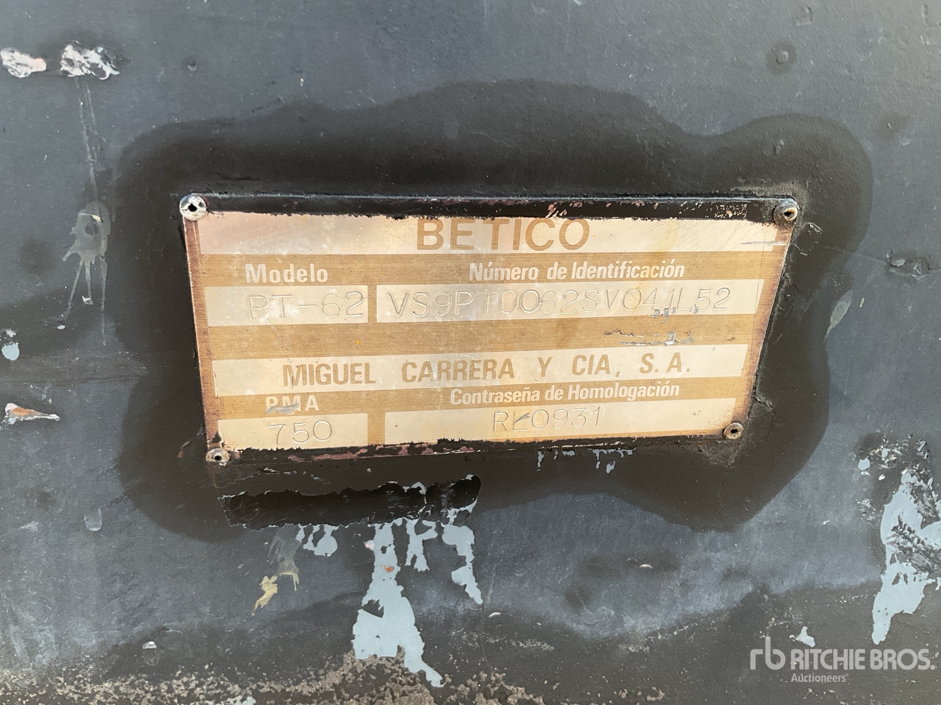 General Appearance with Numero seriale/numero d’identificazione del veicolo (VIN)