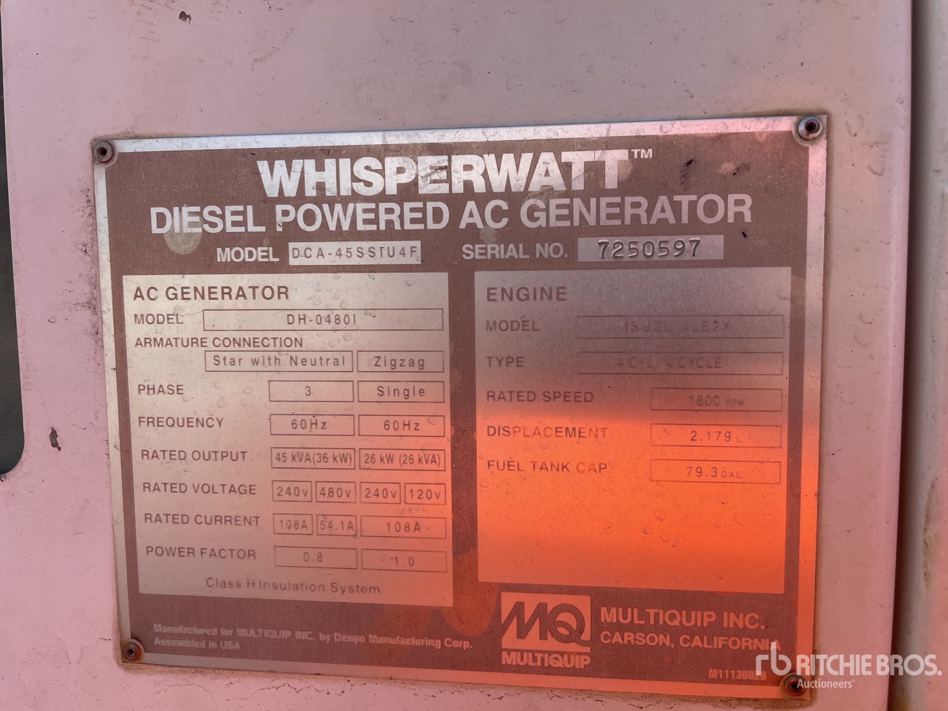 General Appearance with Numer seryjny/numer identyfikacyjny pojazdu