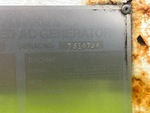General Appearance with Unit Serial Number