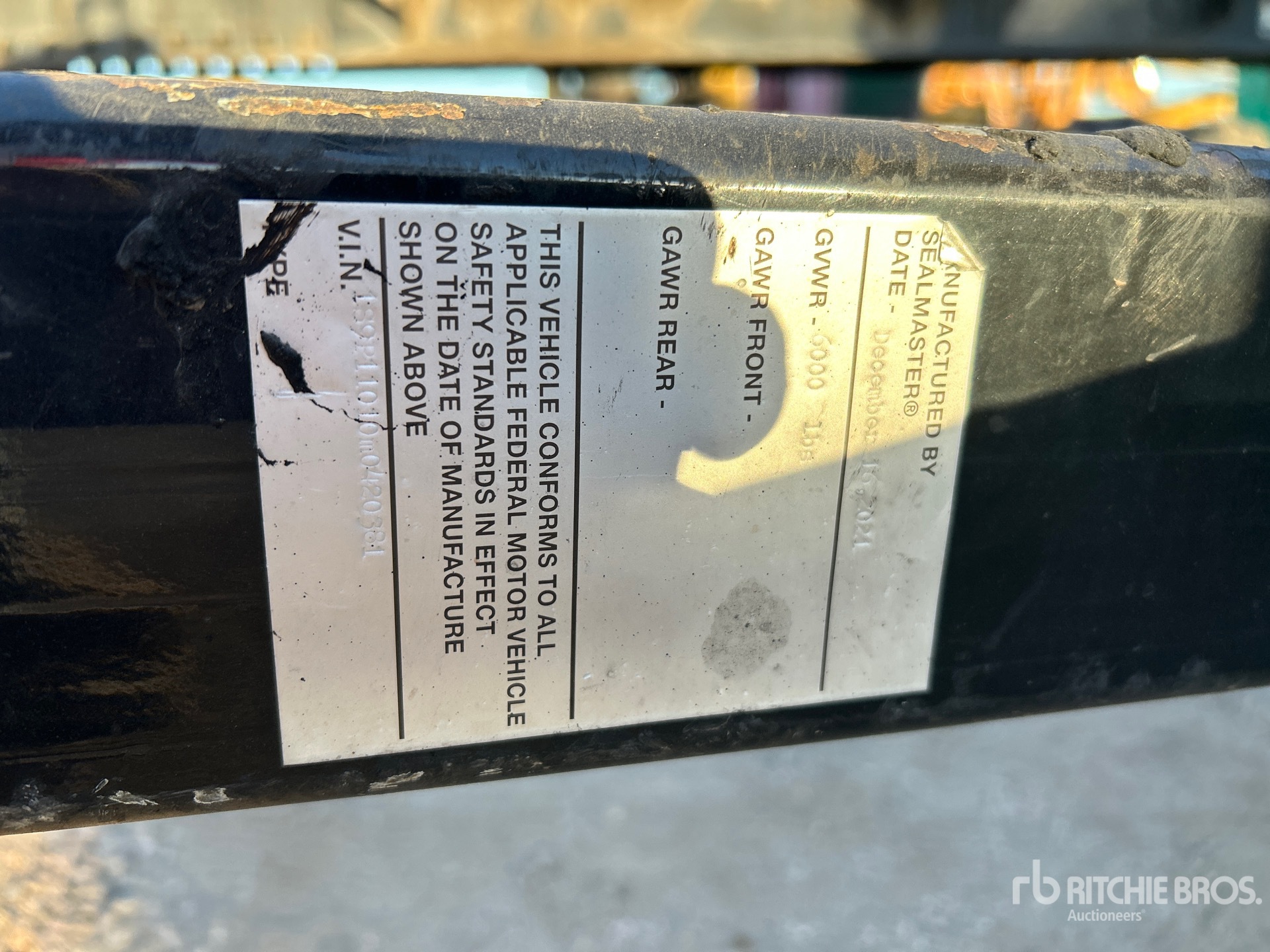 General Appearance with Numero seriale/numero d’identificazione del veicolo (VIN)