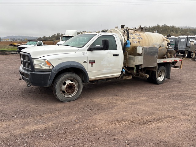 2012 Progress Tank VTA54-1250 on 2012 Dodge 4x2 Sewer Cleaner Truck
