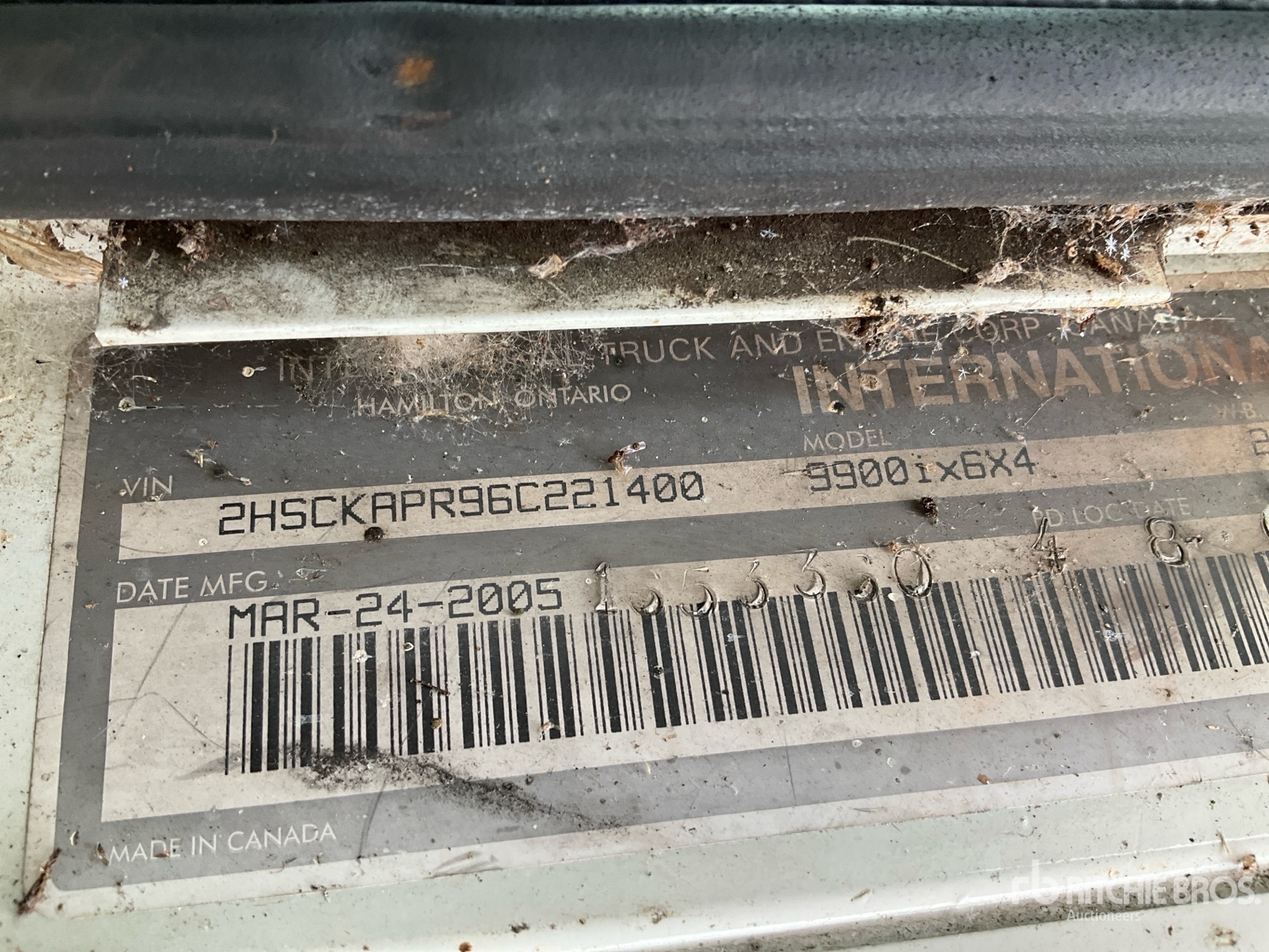 General Appearance with Numero seriale/numero d’identificazione del veicolo (VIN)