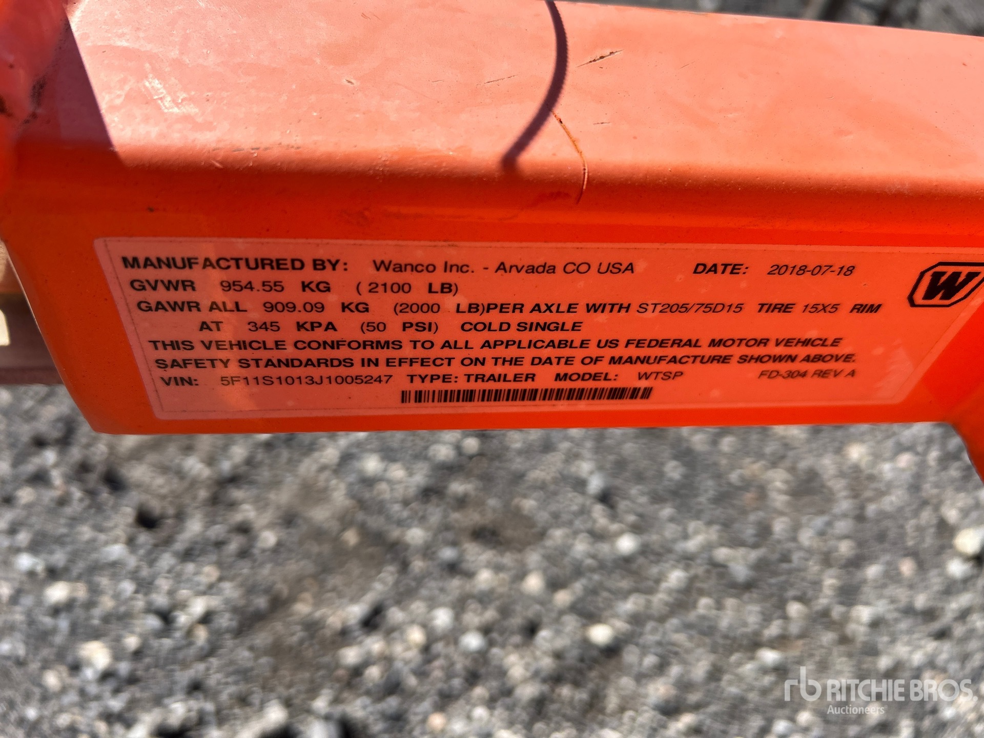 General Appearance with Seriennummer / FIN