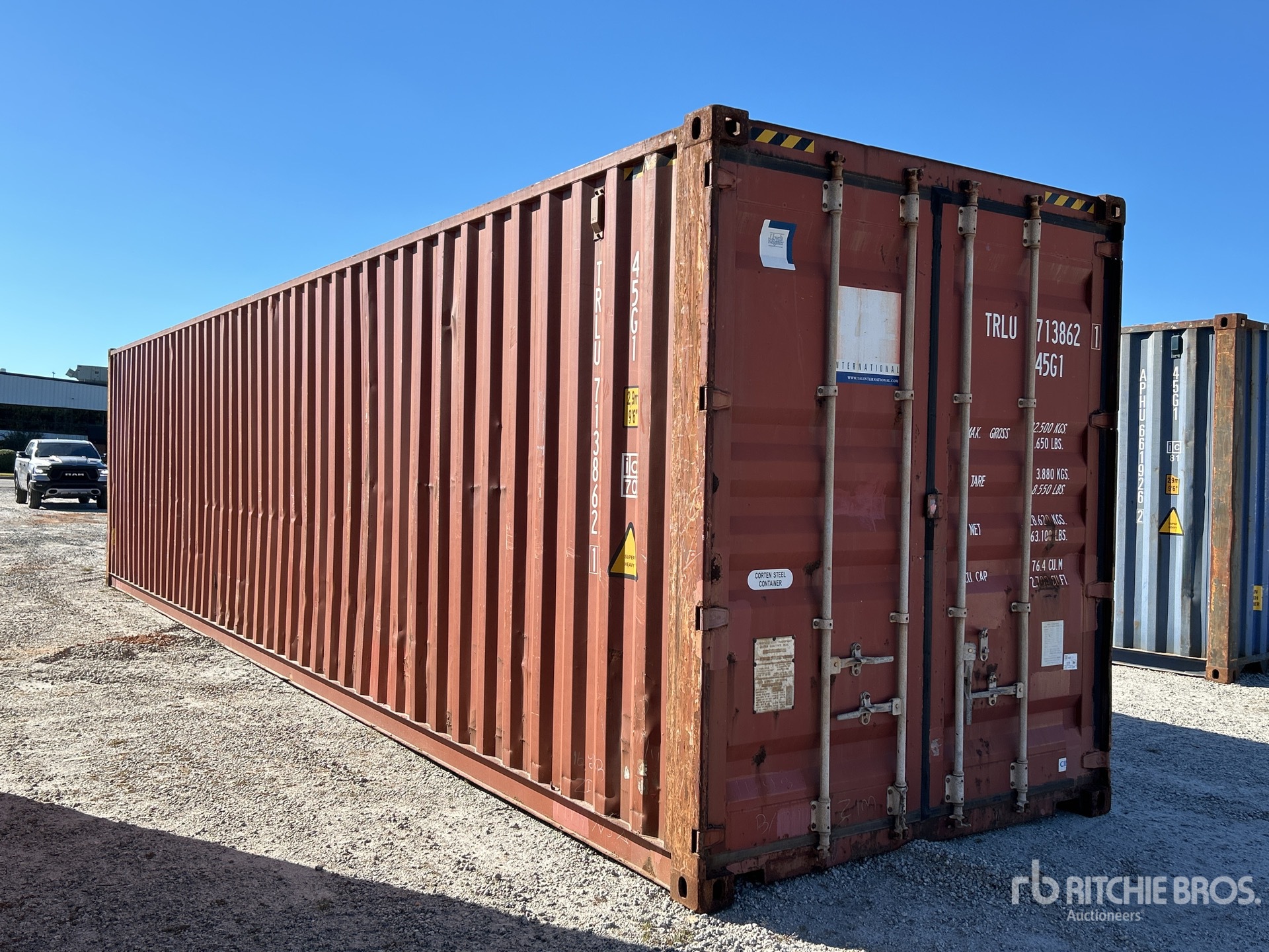 General Appearance with Picture, Right Front Corner