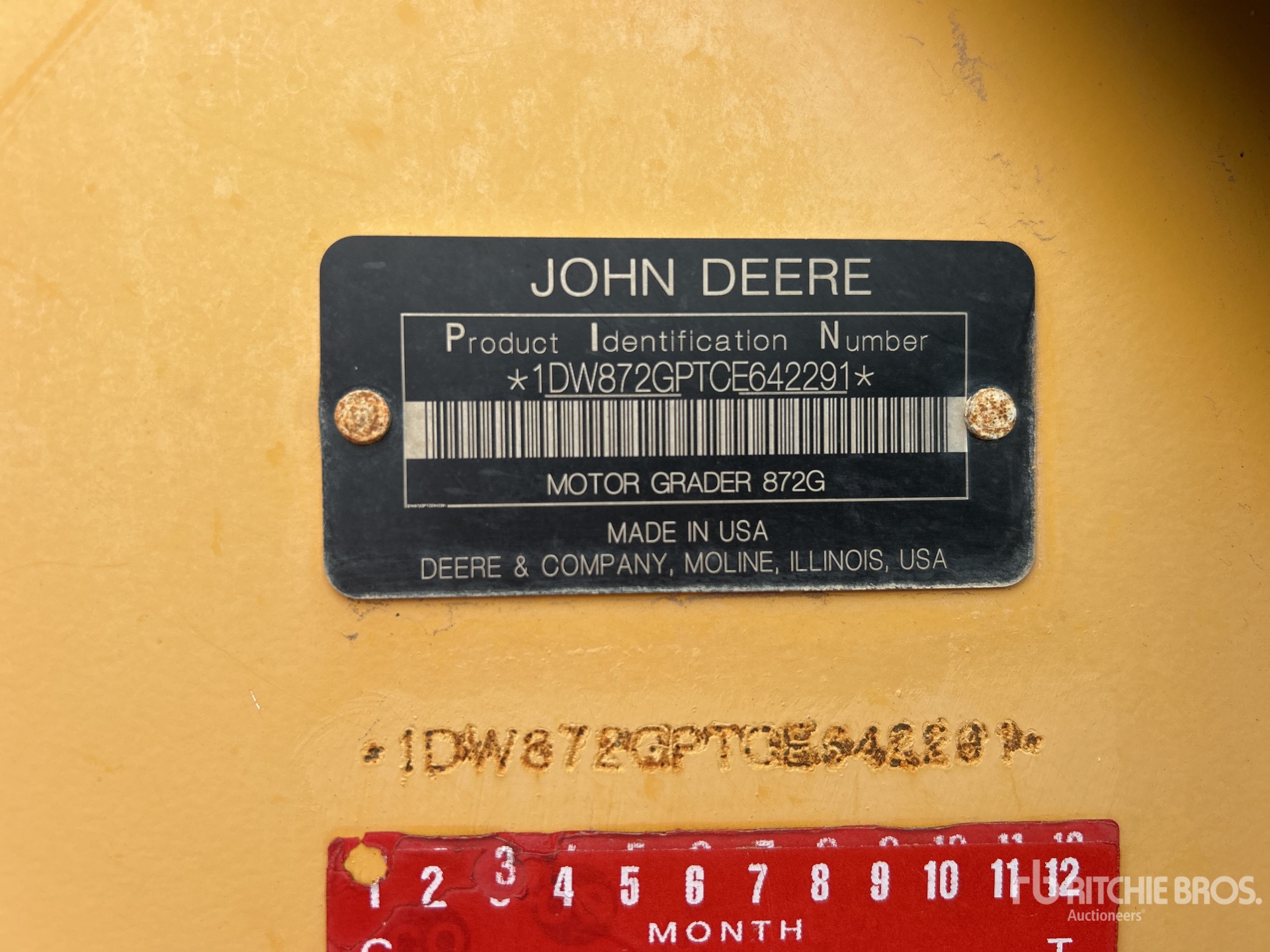 General Appearance with N.º de serie/VIN