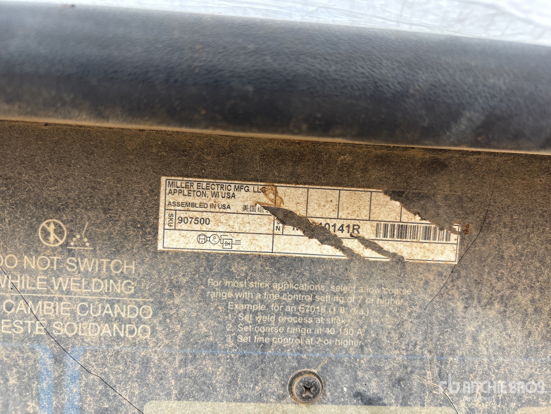 General Appearance with N.º de serie/VIN