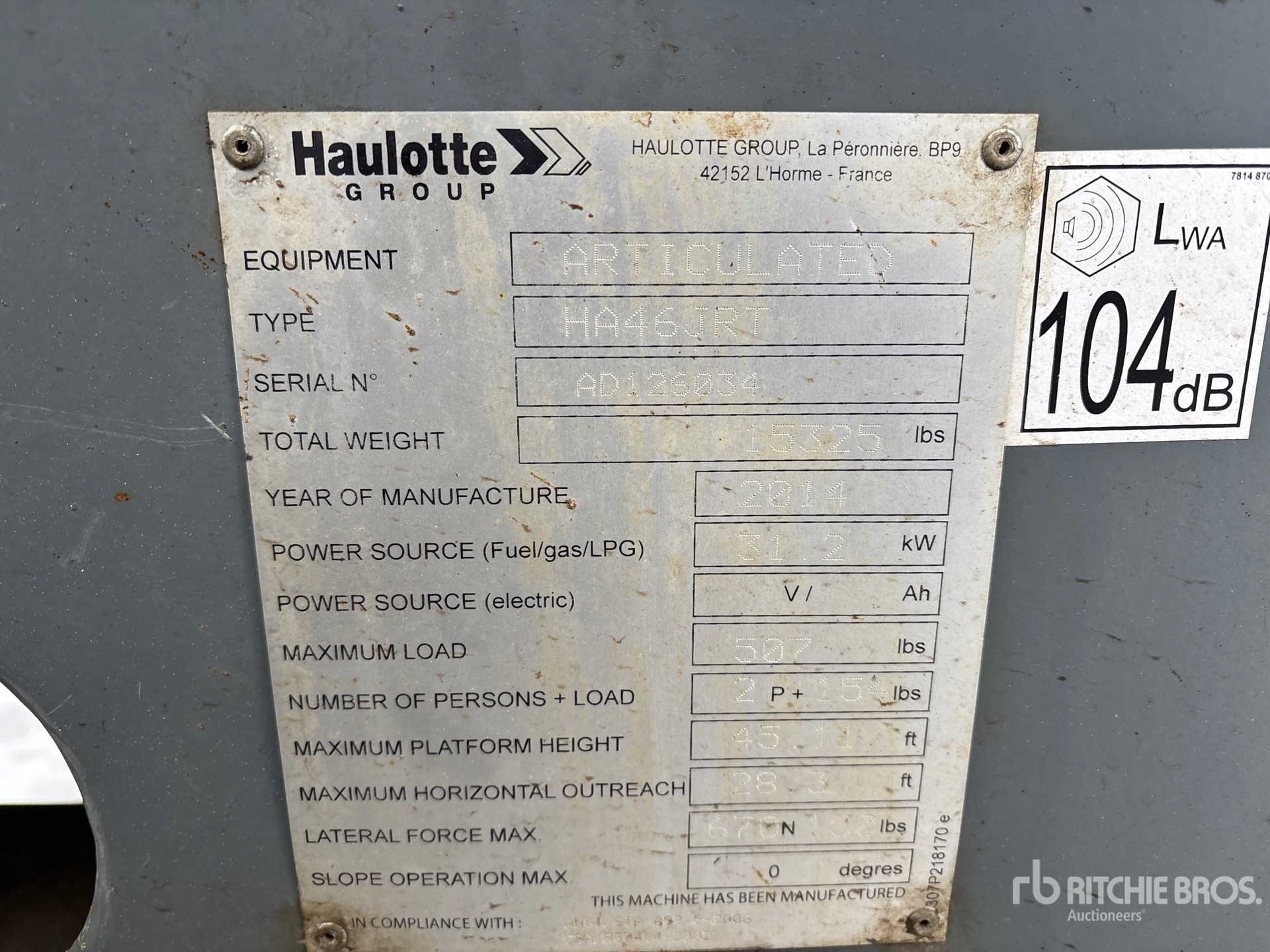 General Appearance with Numer seryjny/numer identyfikacyjny pojazdu