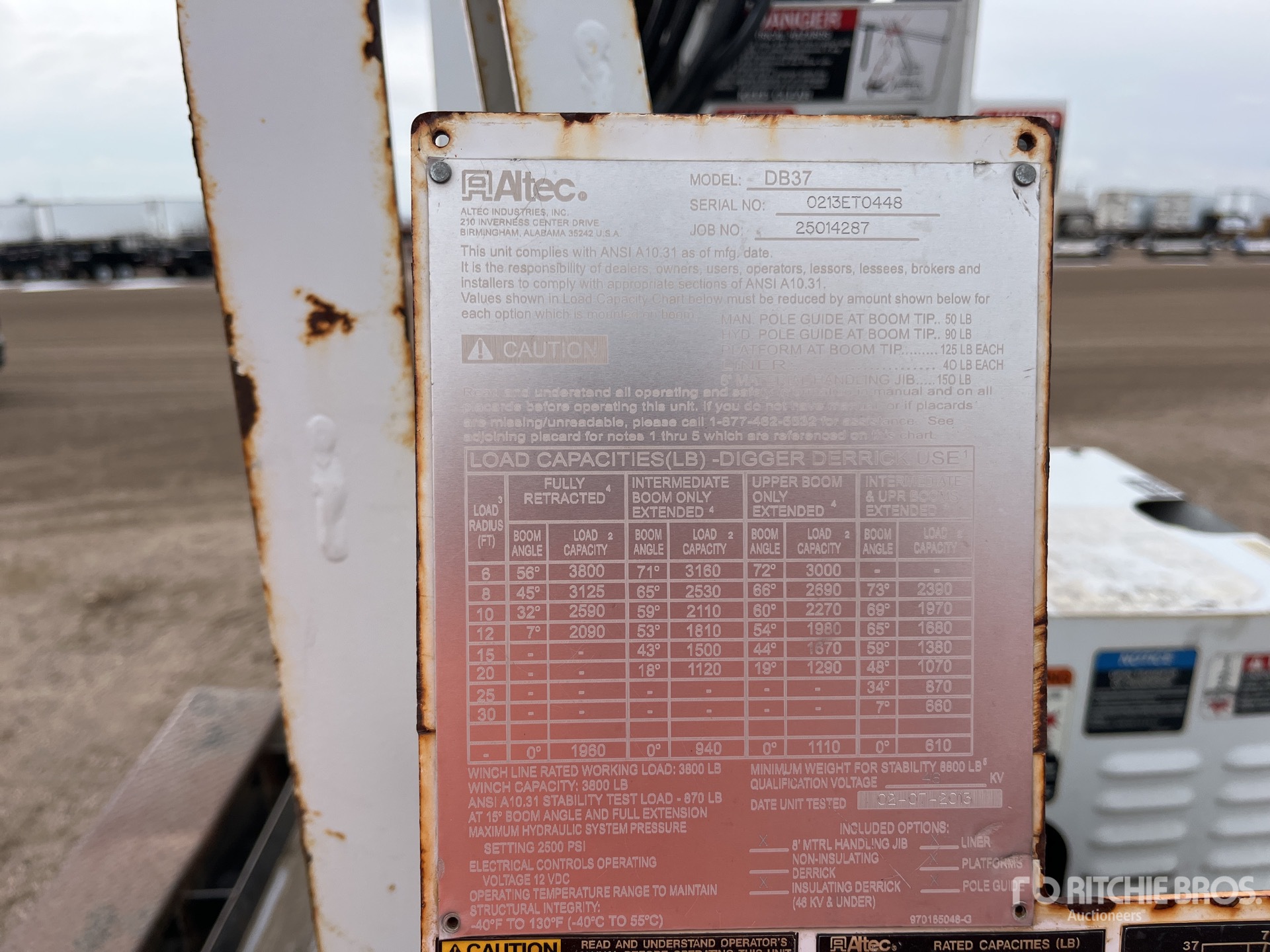 General Appearance with Numero seriale/numero d’identificazione del veicolo (VIN)