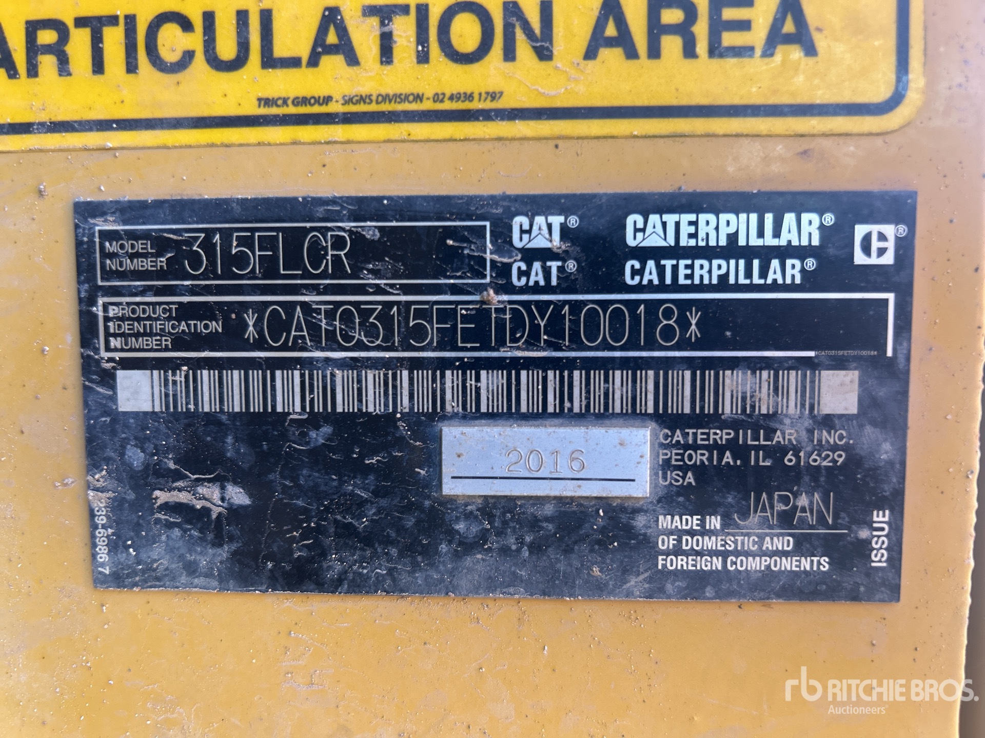 General Appearance with Seriennummer / FIN