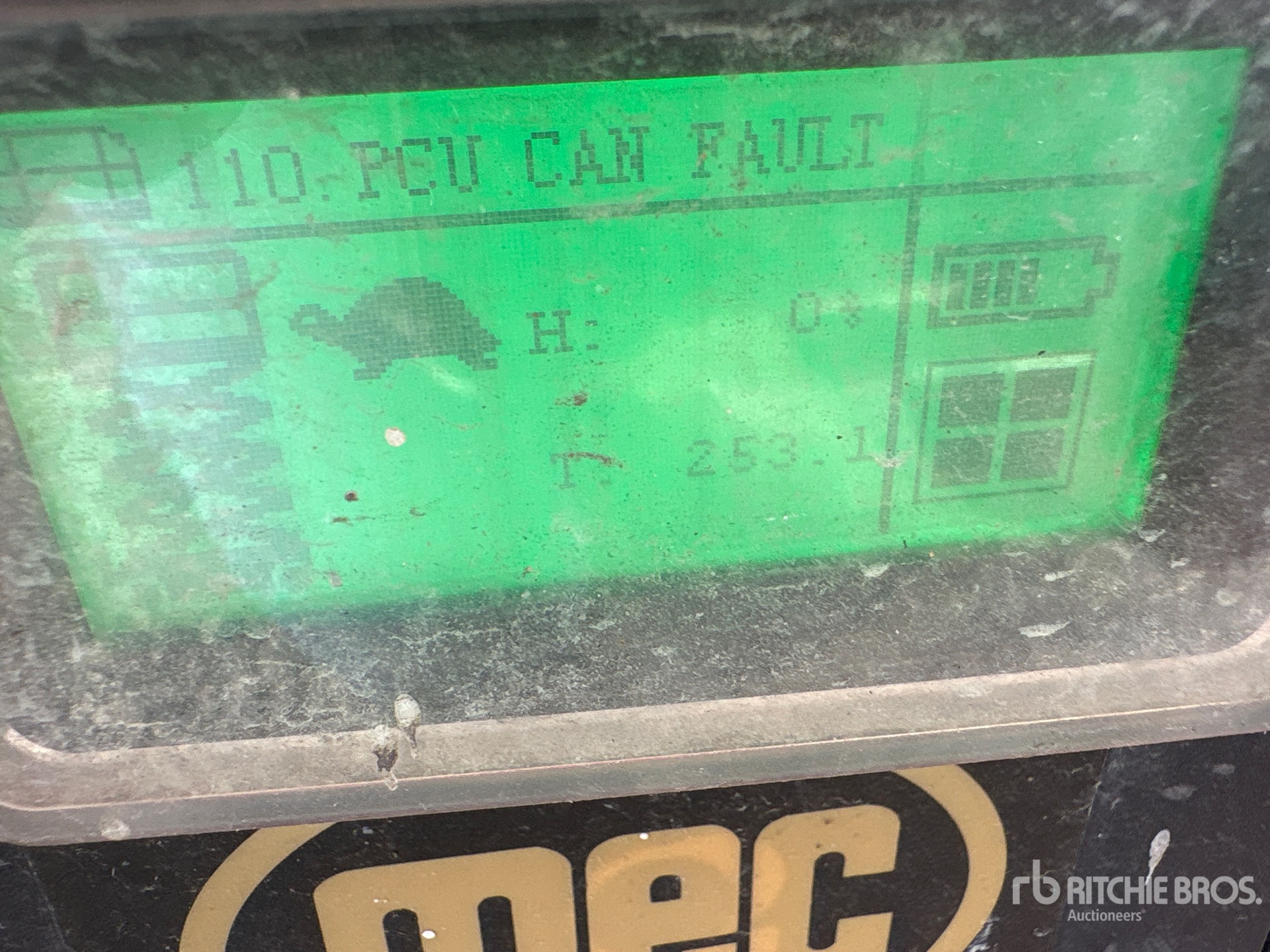 General Appearance with Hour Meter / Odometer