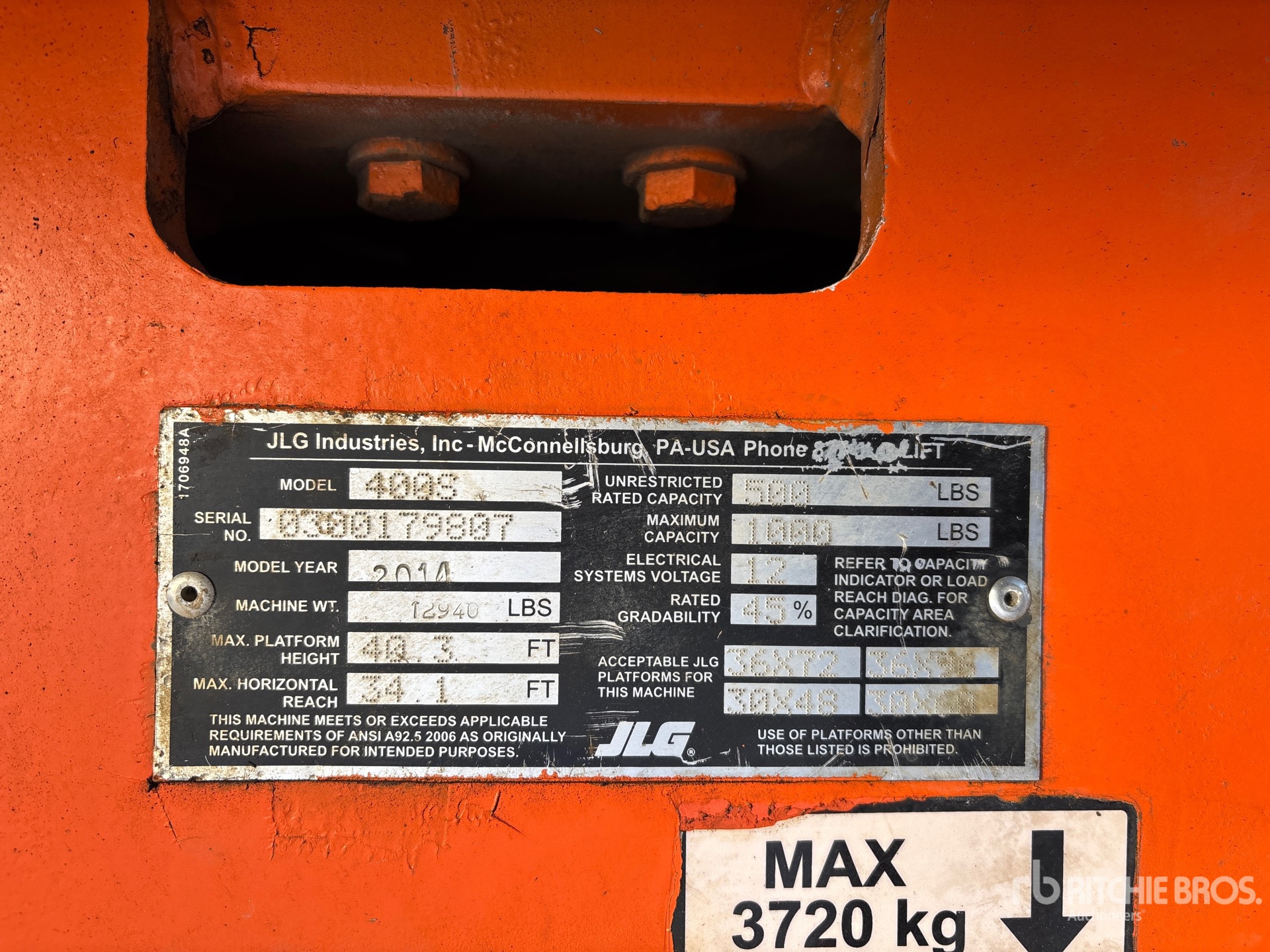 General Appearance with Seriennummer / FIN