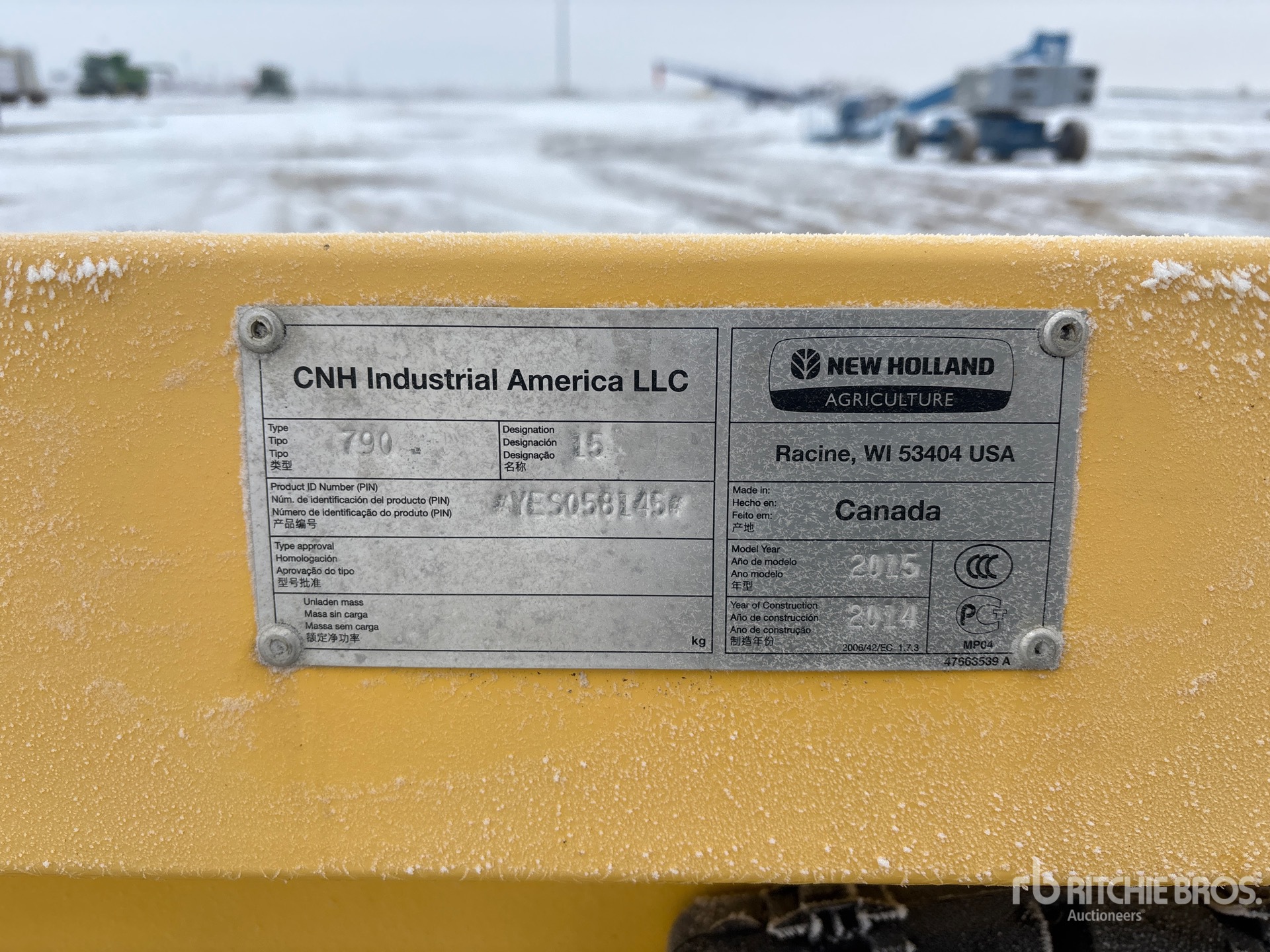 General Appearance with Seriennummer / FIN