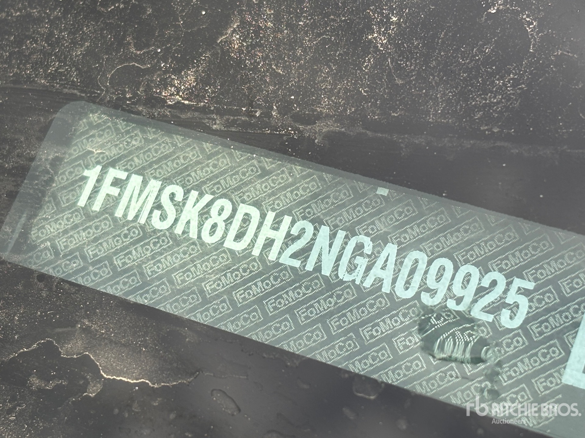 General Appearance with N.º de serie/VIN