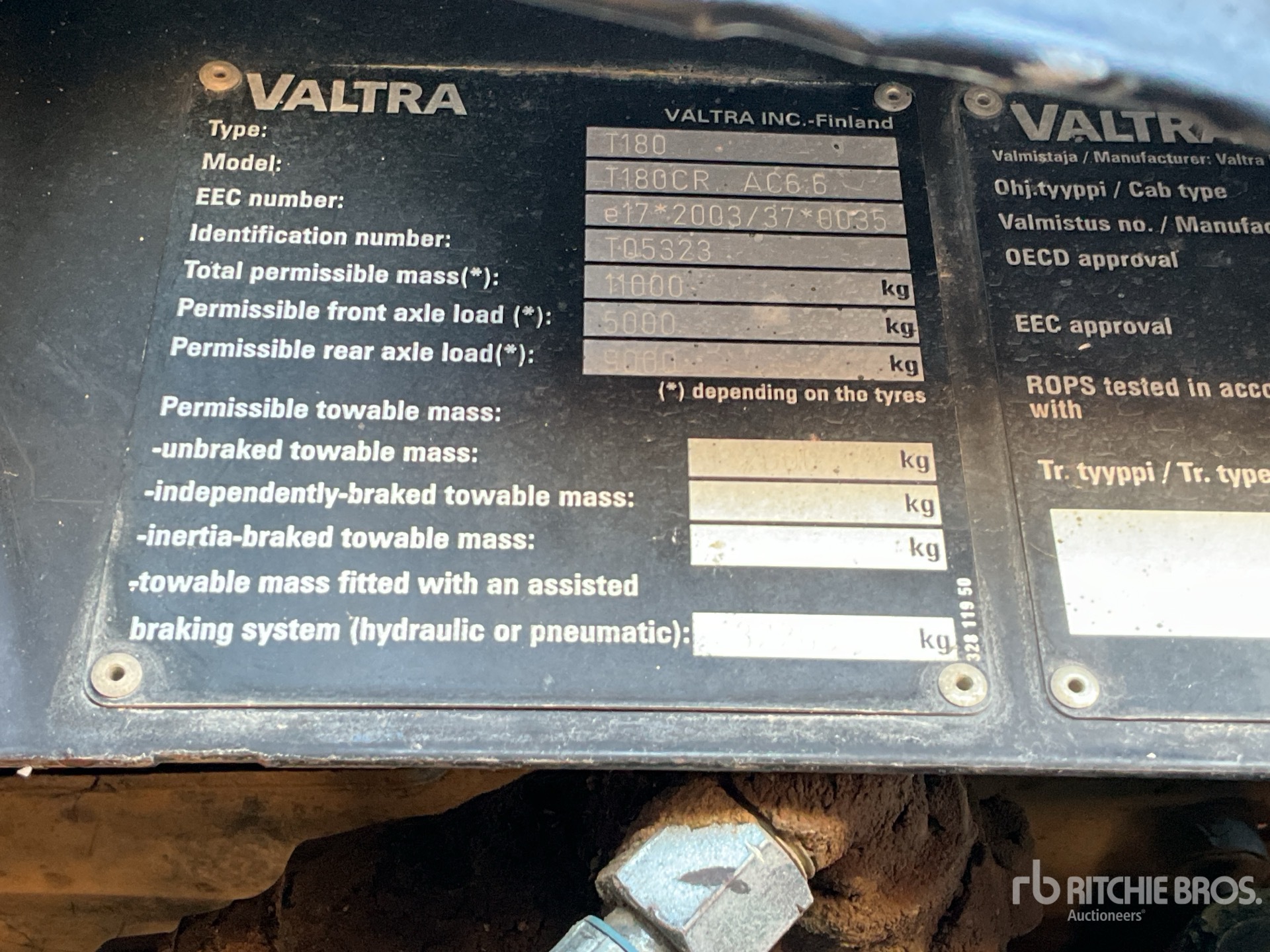 General Appearance with Seriennummer / FIN