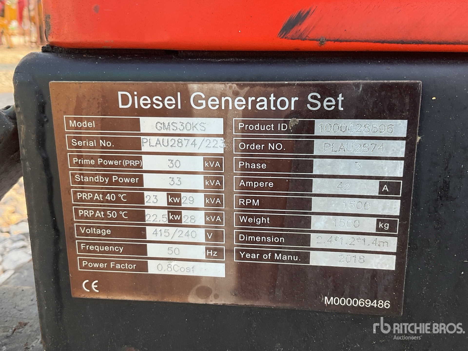 General Appearance with Numer seryjny/numer identyfikacyjny pojazdu