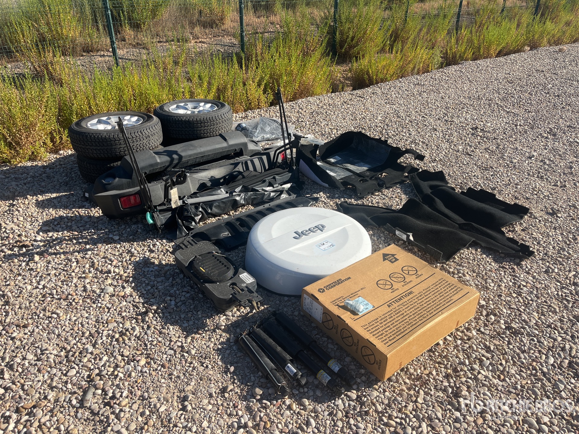 General Appearance with Picture, Left Rear Corner