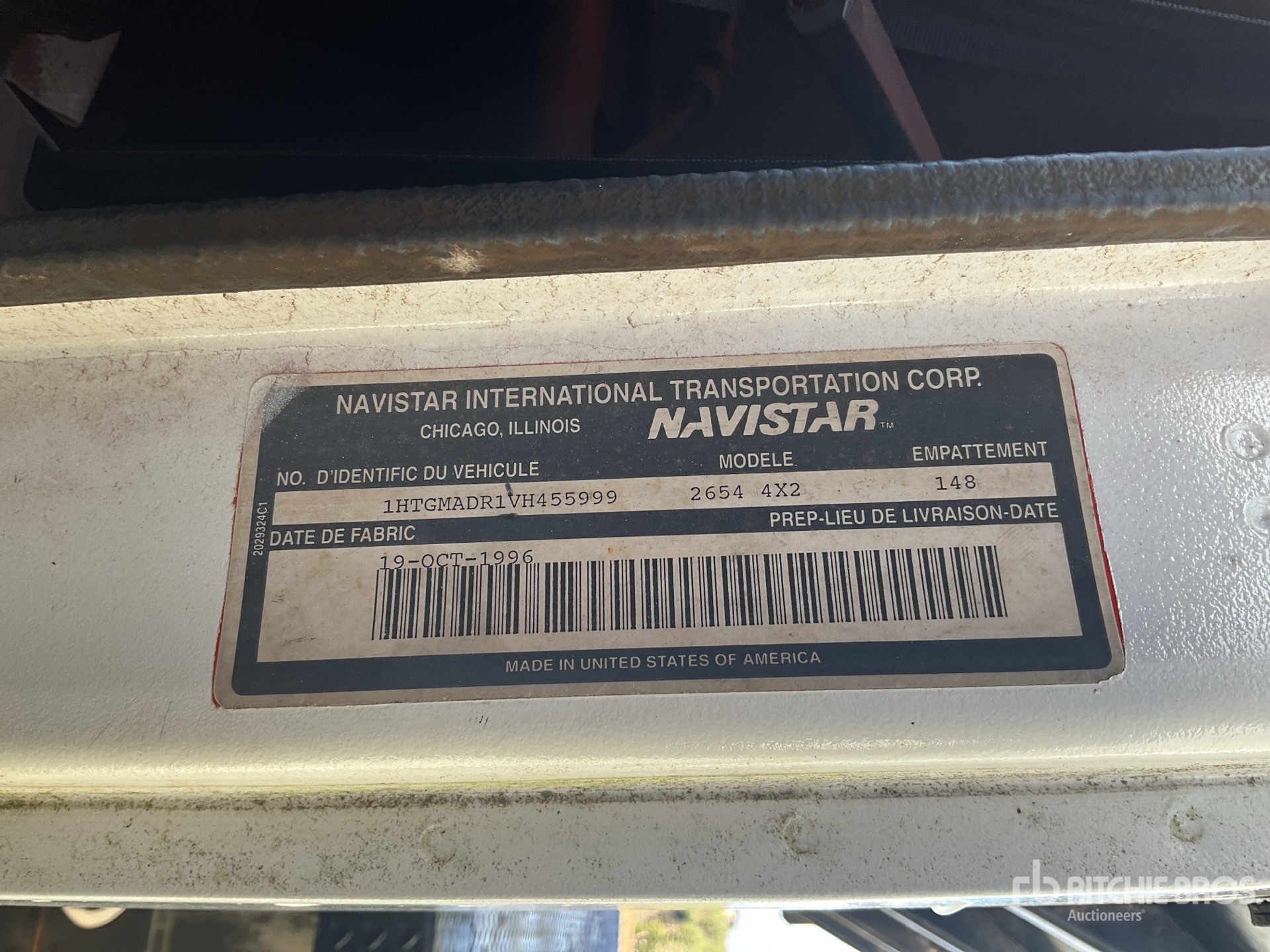 General Appearance with Seriennummer / FIN