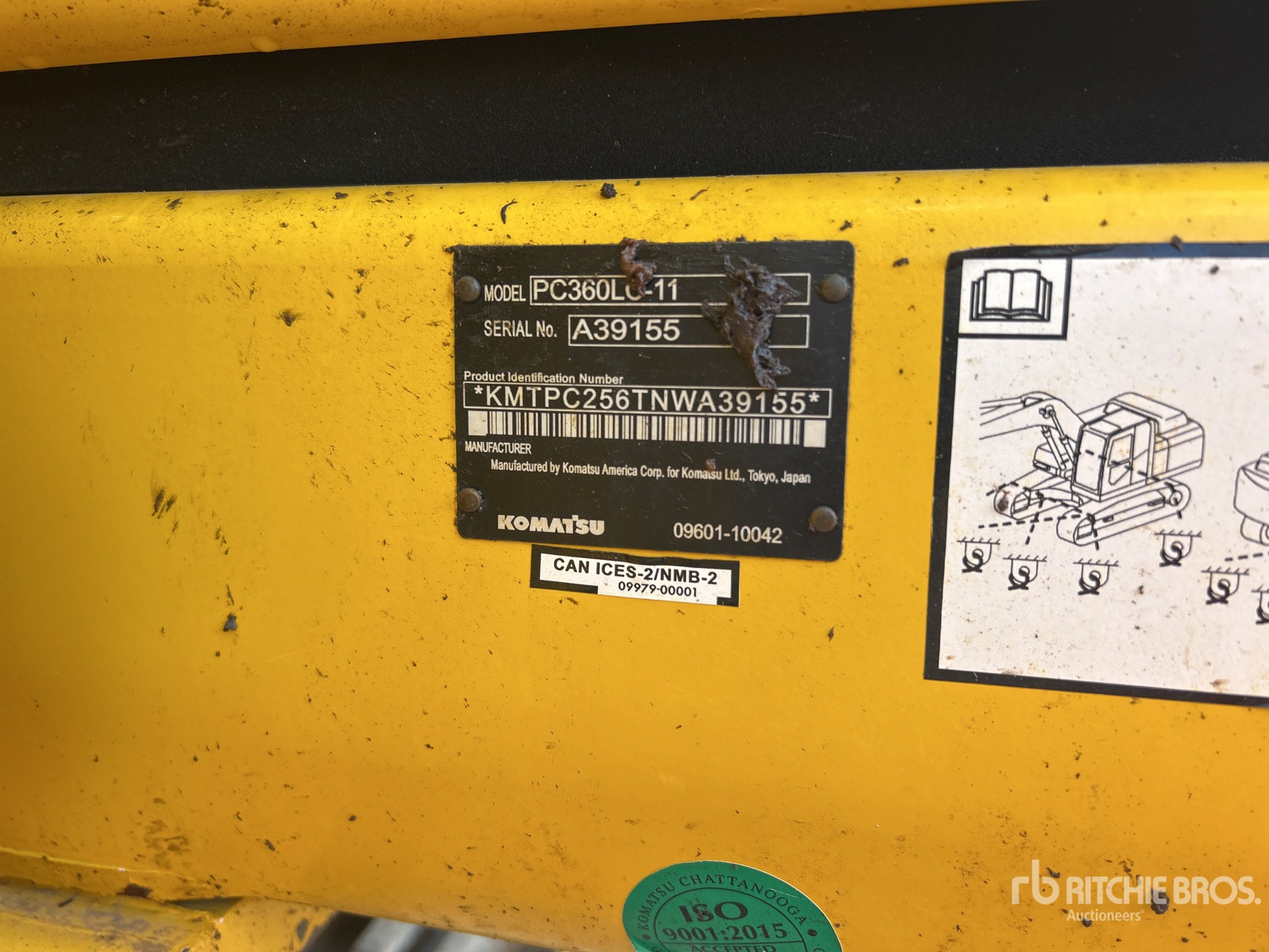 General Appearance with N.º de serie/VIN