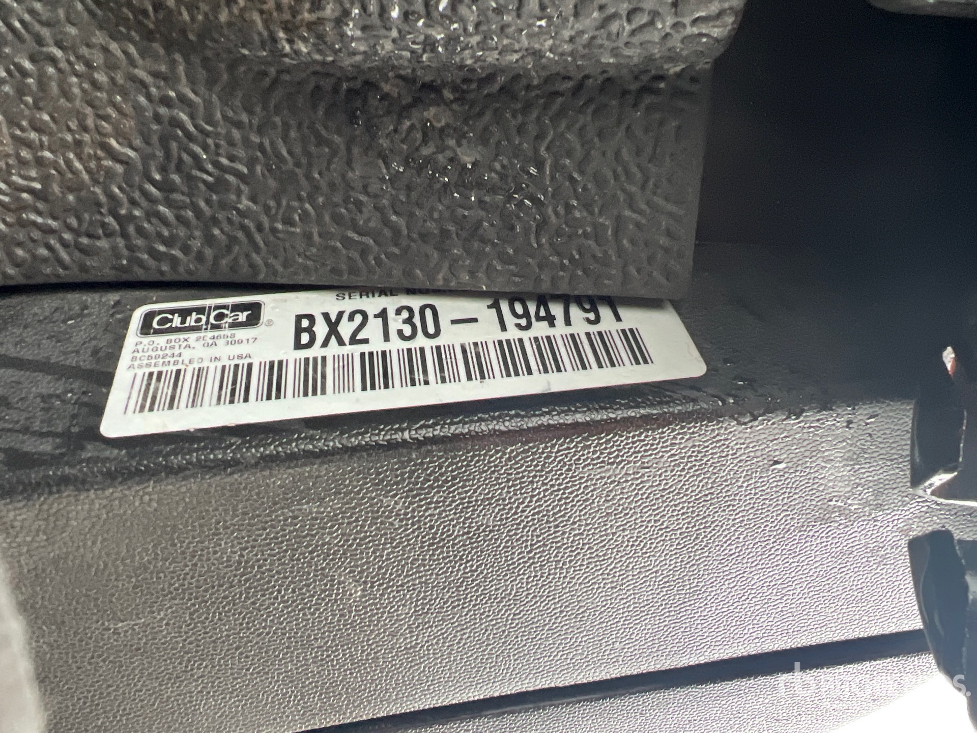 General Appearance with Numéro de série/Numéro d'identification du véhicule automobile