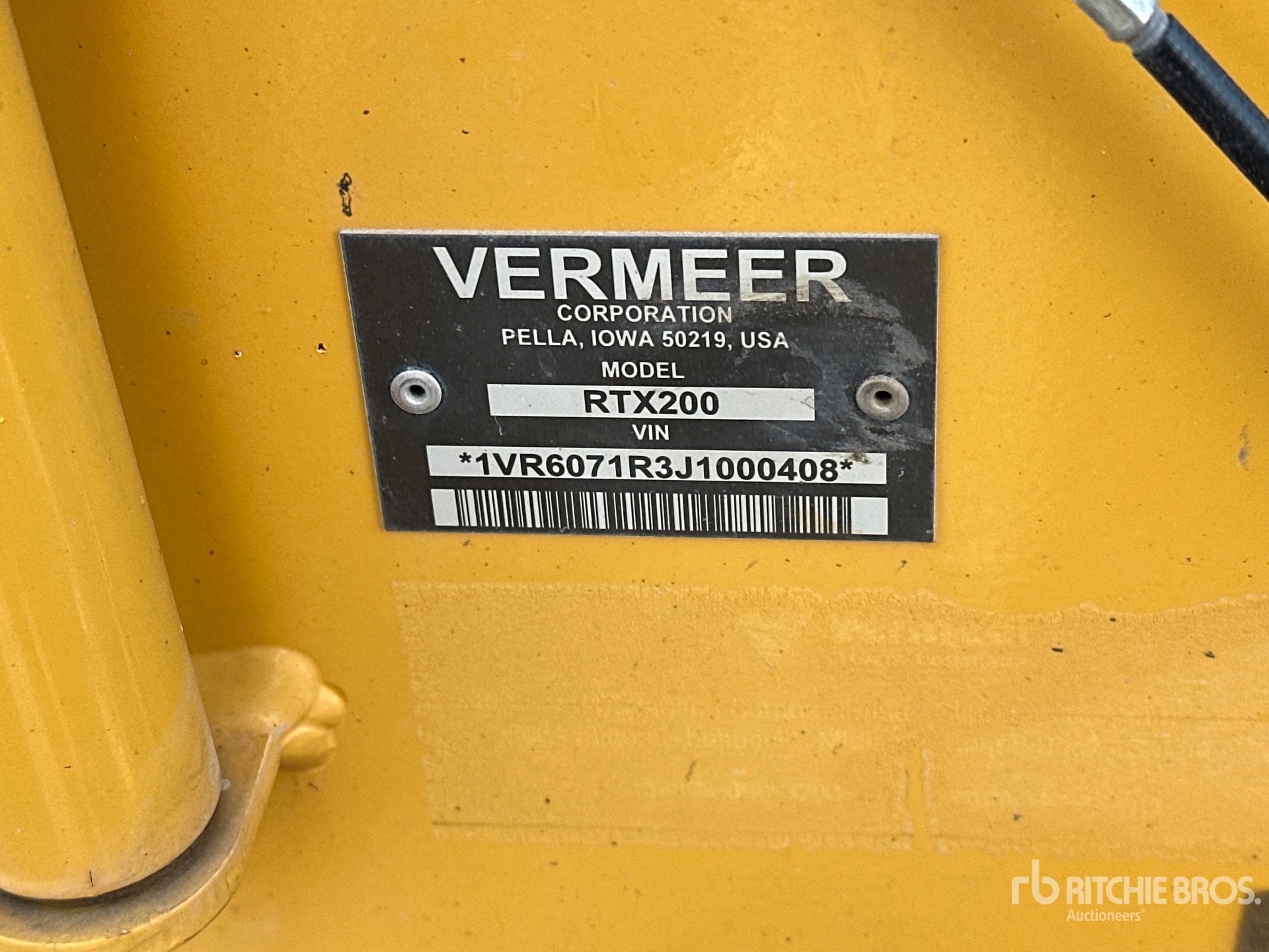 General Appearance with Numero seriale/numero d’identificazione del veicolo (VIN)