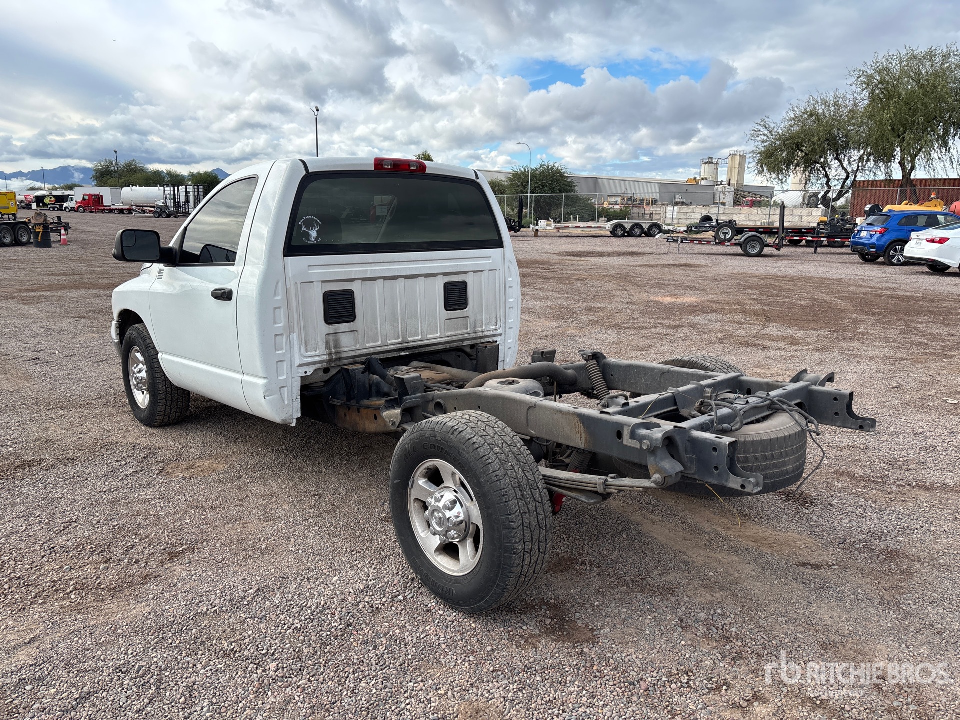 General Appearance with Picture, Left Rear Corner