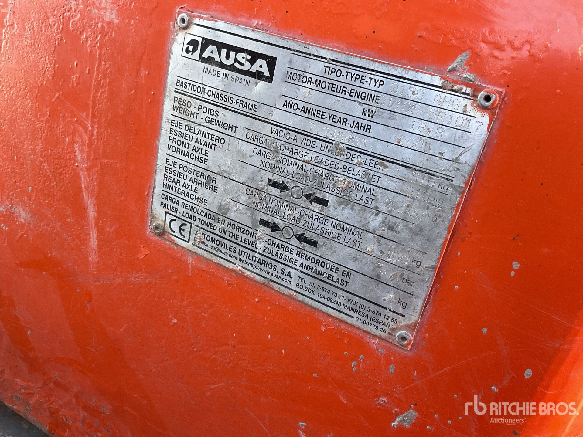 General Appearance with Seriennummer / FIN