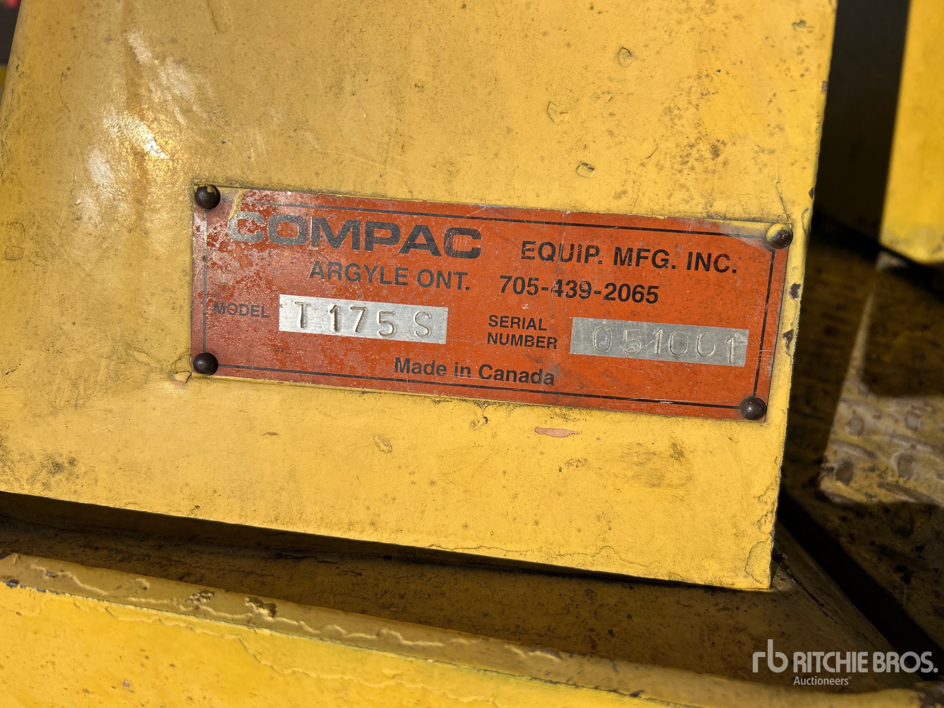 General Appearance with N.º de serie/VIN