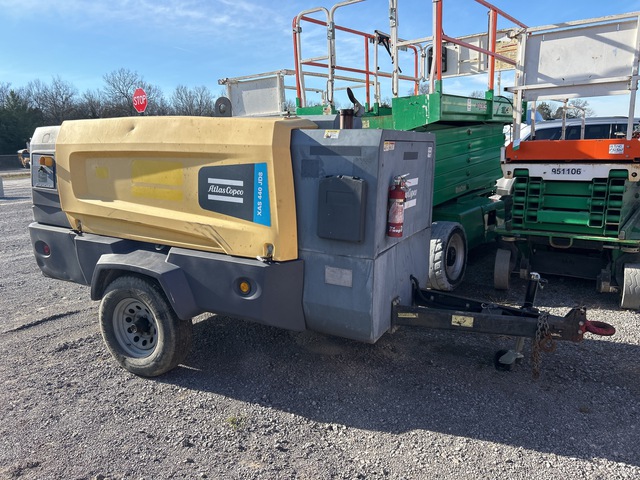 2017 Atlas Copco XAS440JD T4F Mobile Air Compressor