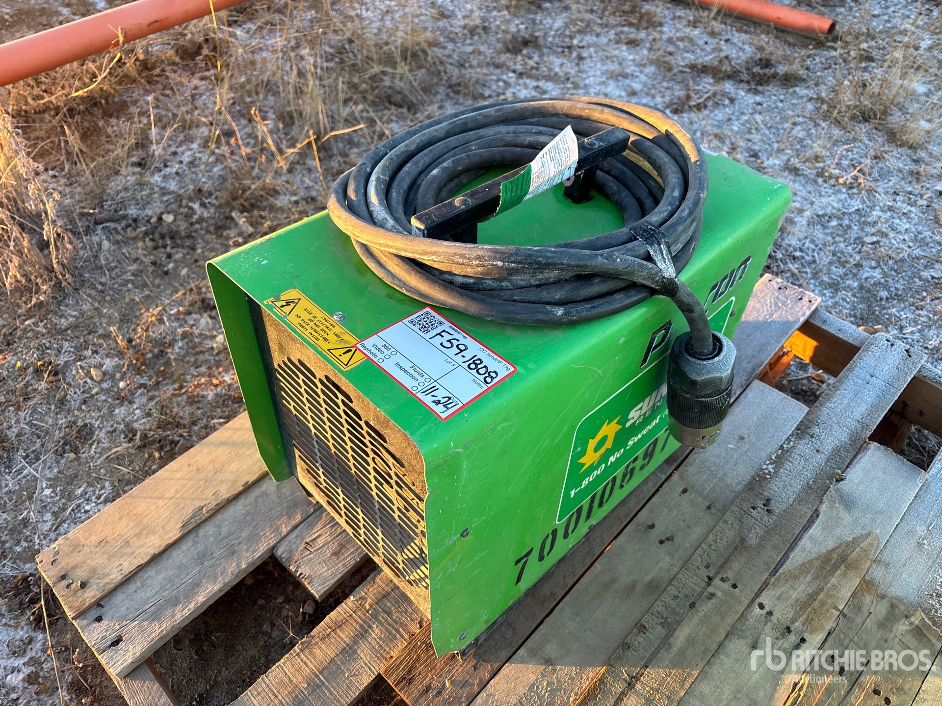 General Appearance with Picture, Left Front Corner