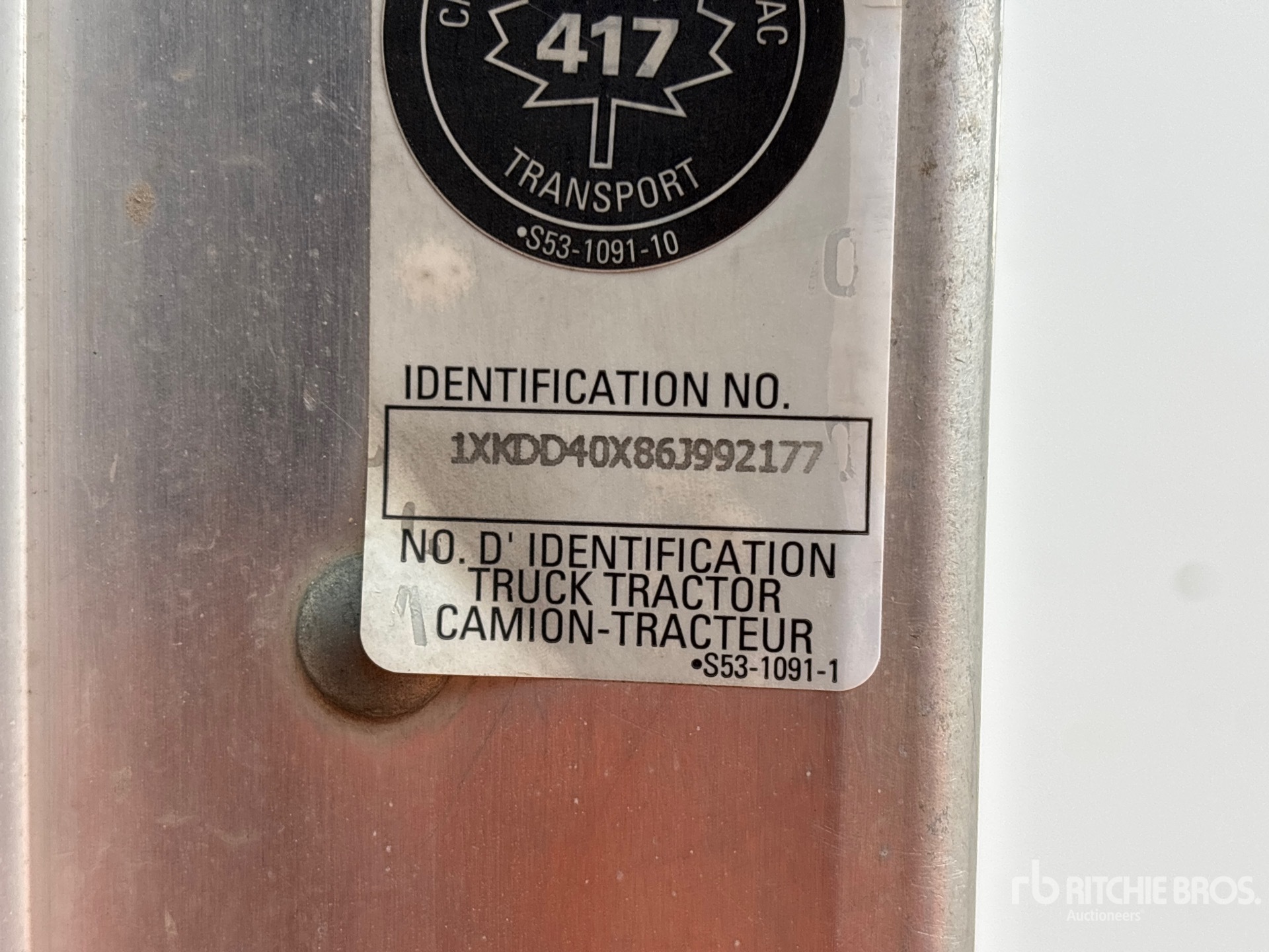 General Appearance with Seriennummer / FIN