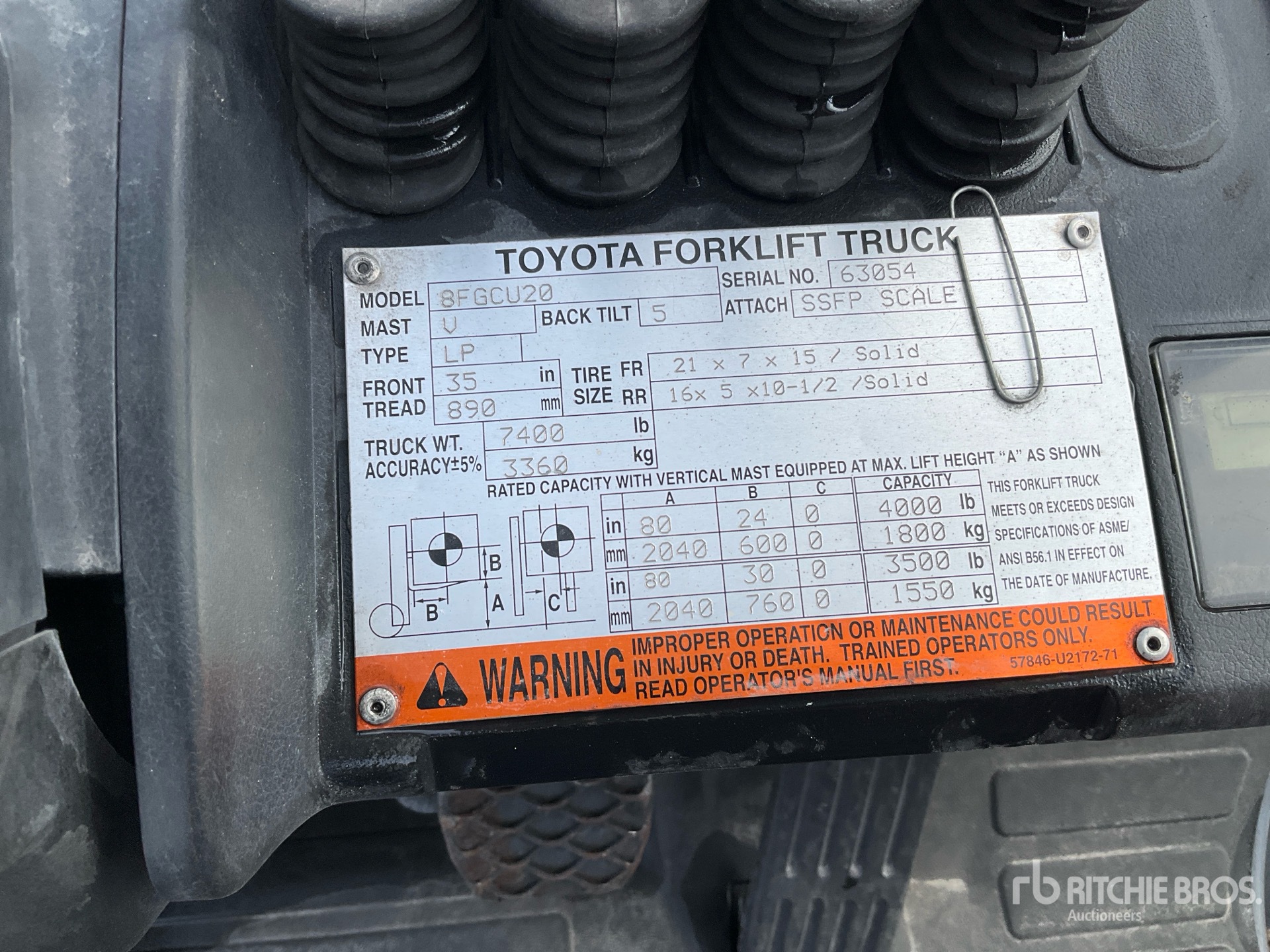 General Appearance with Numer seryjny/numer identyfikacyjny pojazdu