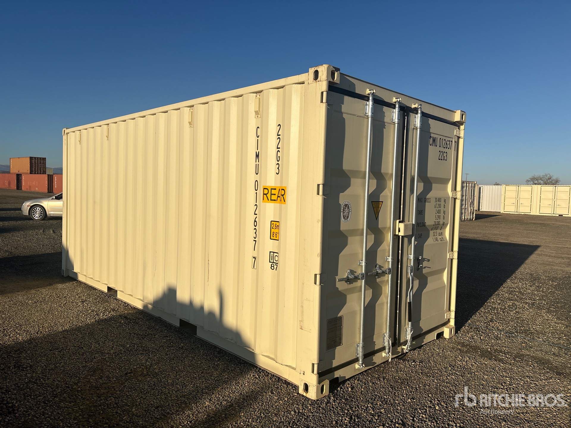 General Appearance with Picture, Left Rear Corner