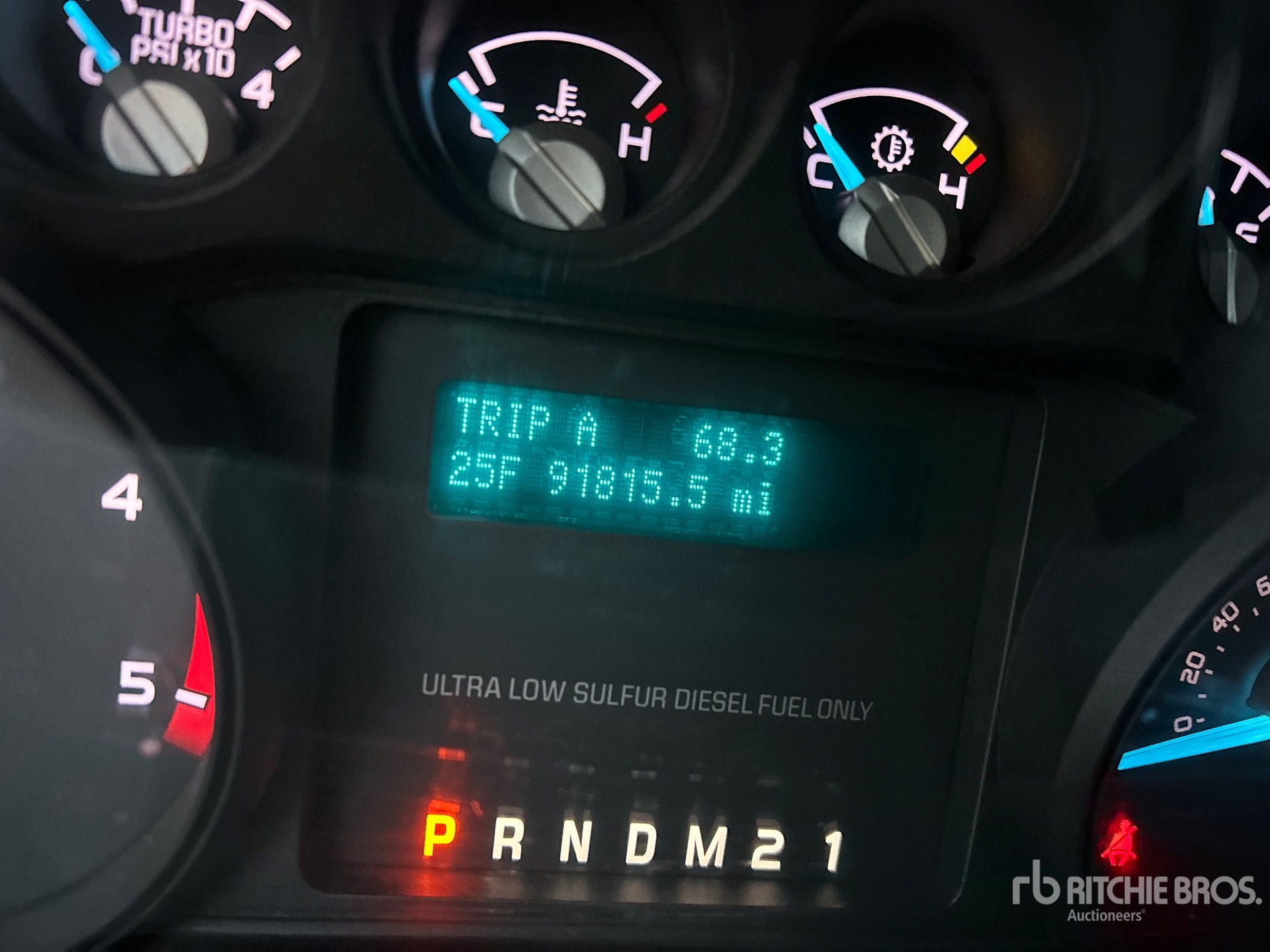 General Appearance with Hour Meter / Odometer