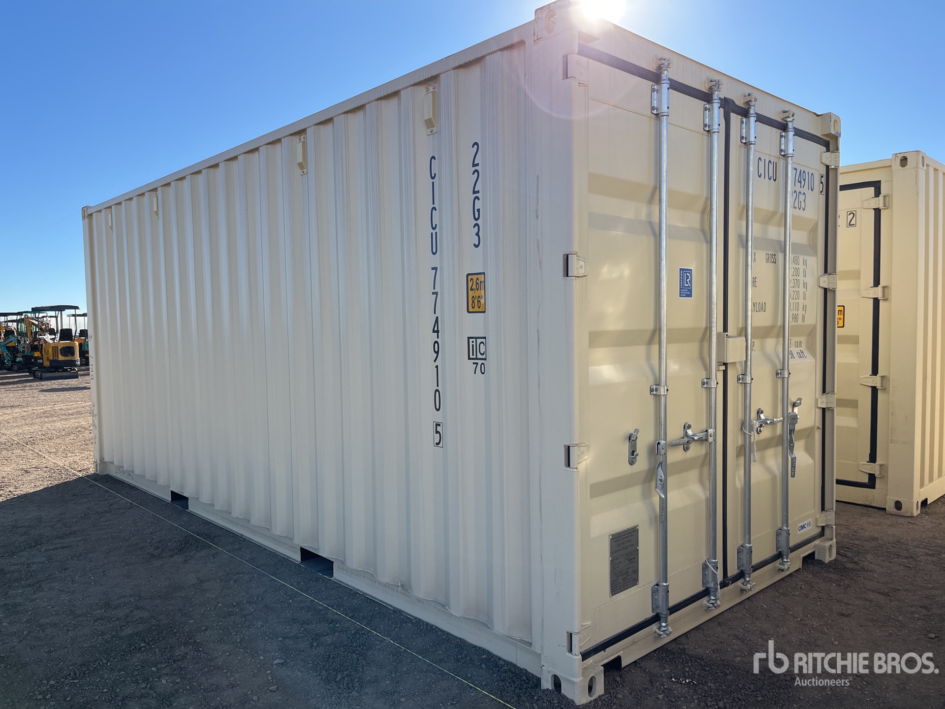 General Appearance with Picture, Right Front Corner