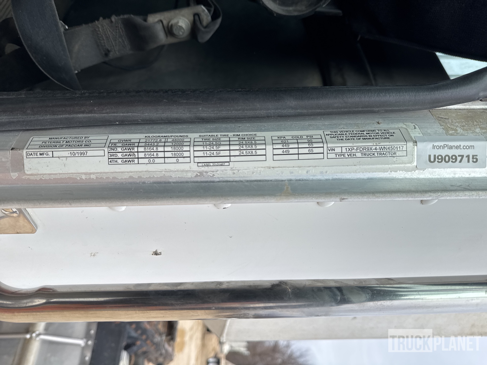 General Appearance with Seriennummer / FIN