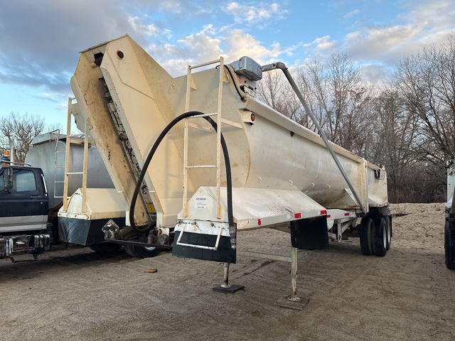 2001 Western 35 ft T/A End Dump Trailer