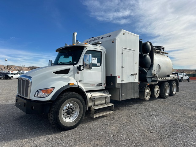 2023 Tornado F3ECO-Lite on 2023 Peterbilt 548 6x4 Vacuum Excavator Truck