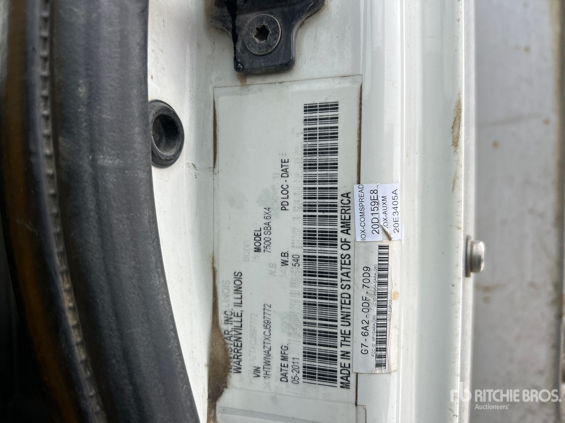 General Appearance with Seriennummer / FIN