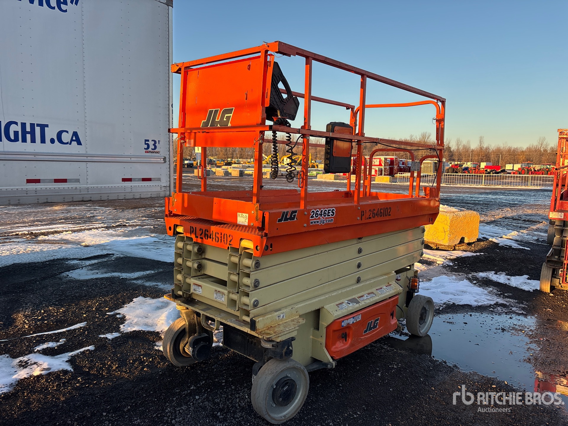 General Appearance with Picture, Left Rear Corner