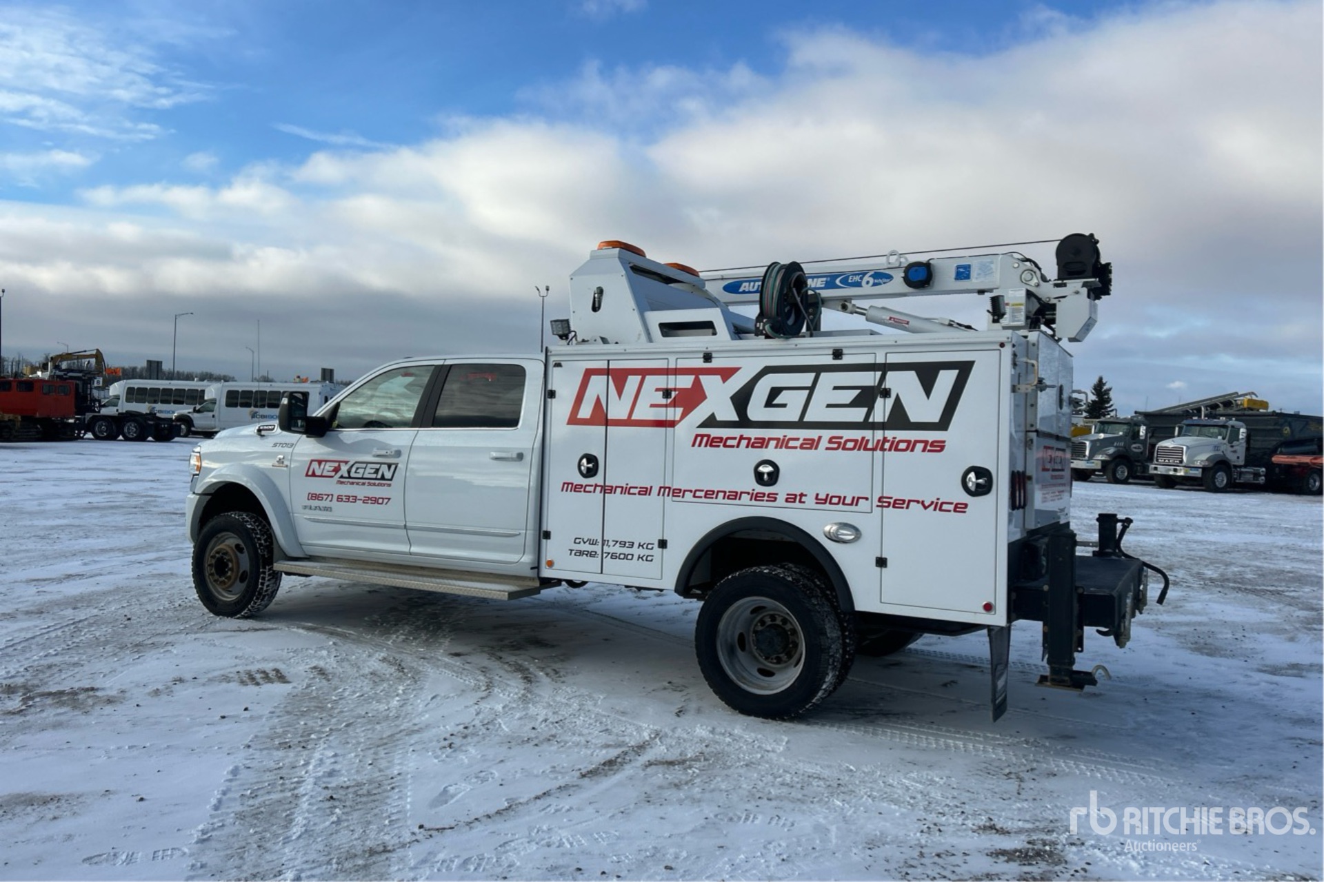 General Appearance with Picture, Left Rear Corner